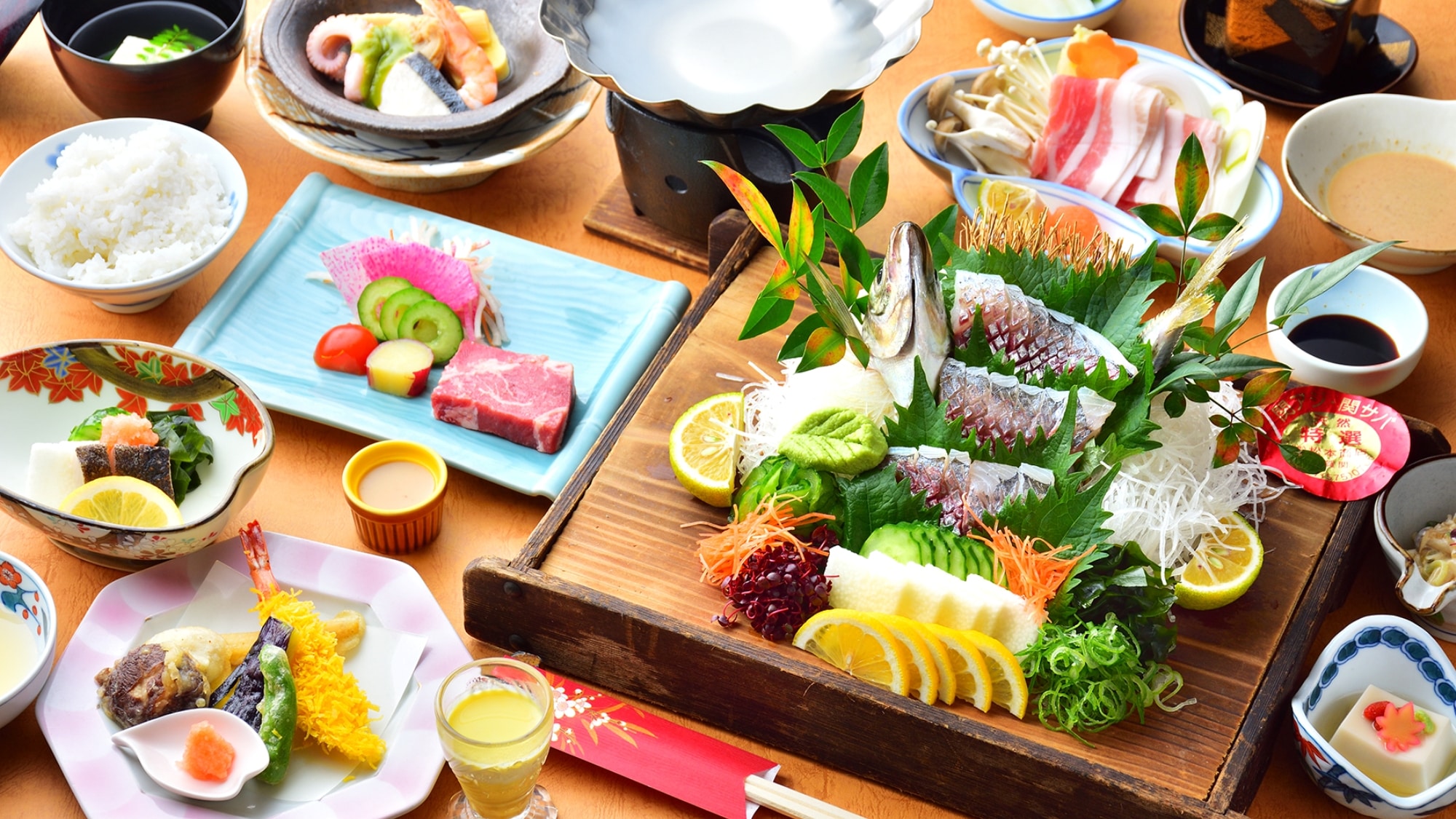 [Dinner example: Seki horse mackerel kaiseki course] Enjoy the delicate flavor of fatty Seki horse mackerel ♪ *One example of a dish