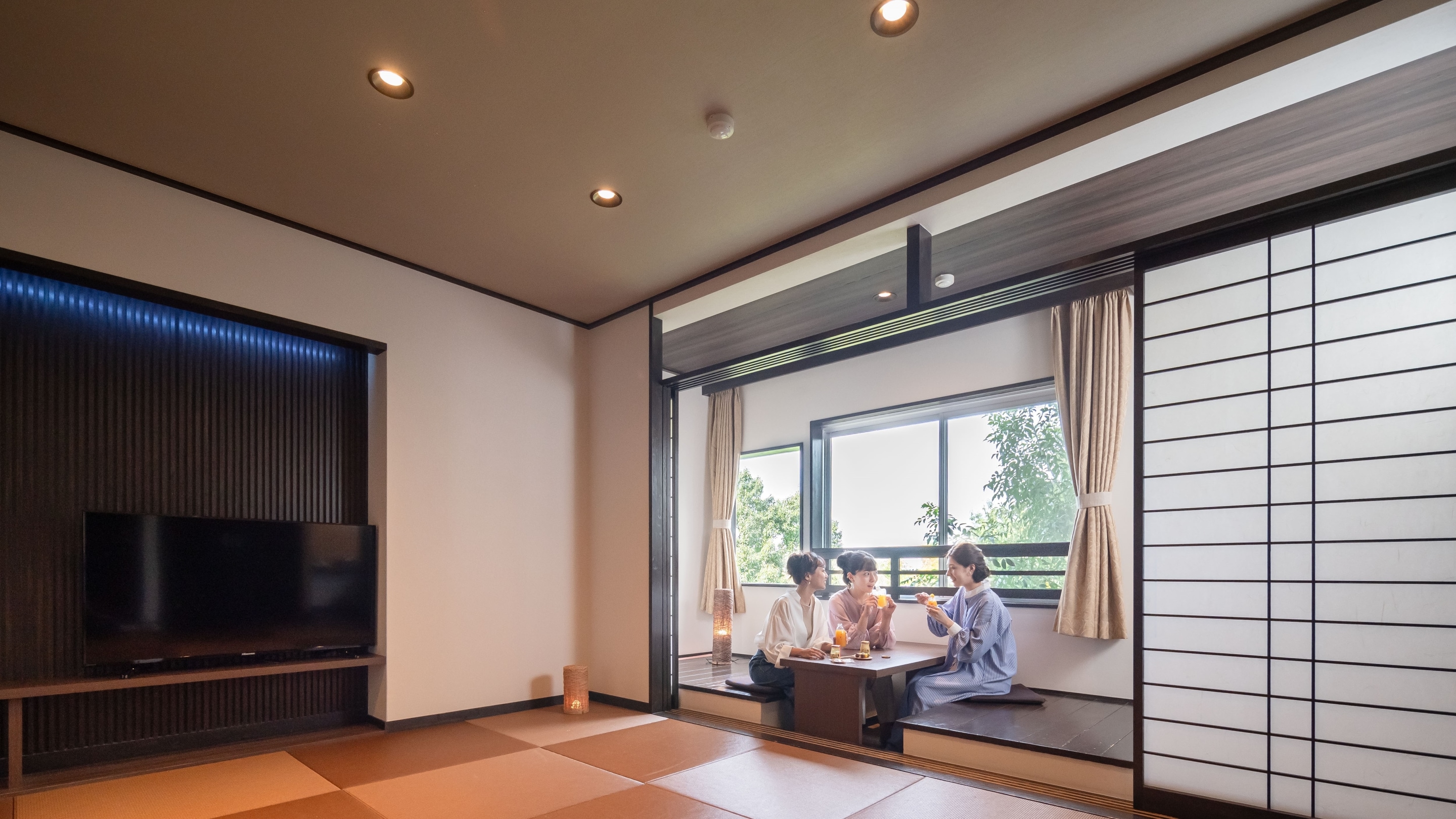 Standard Japanese-style room *Example of a guest room