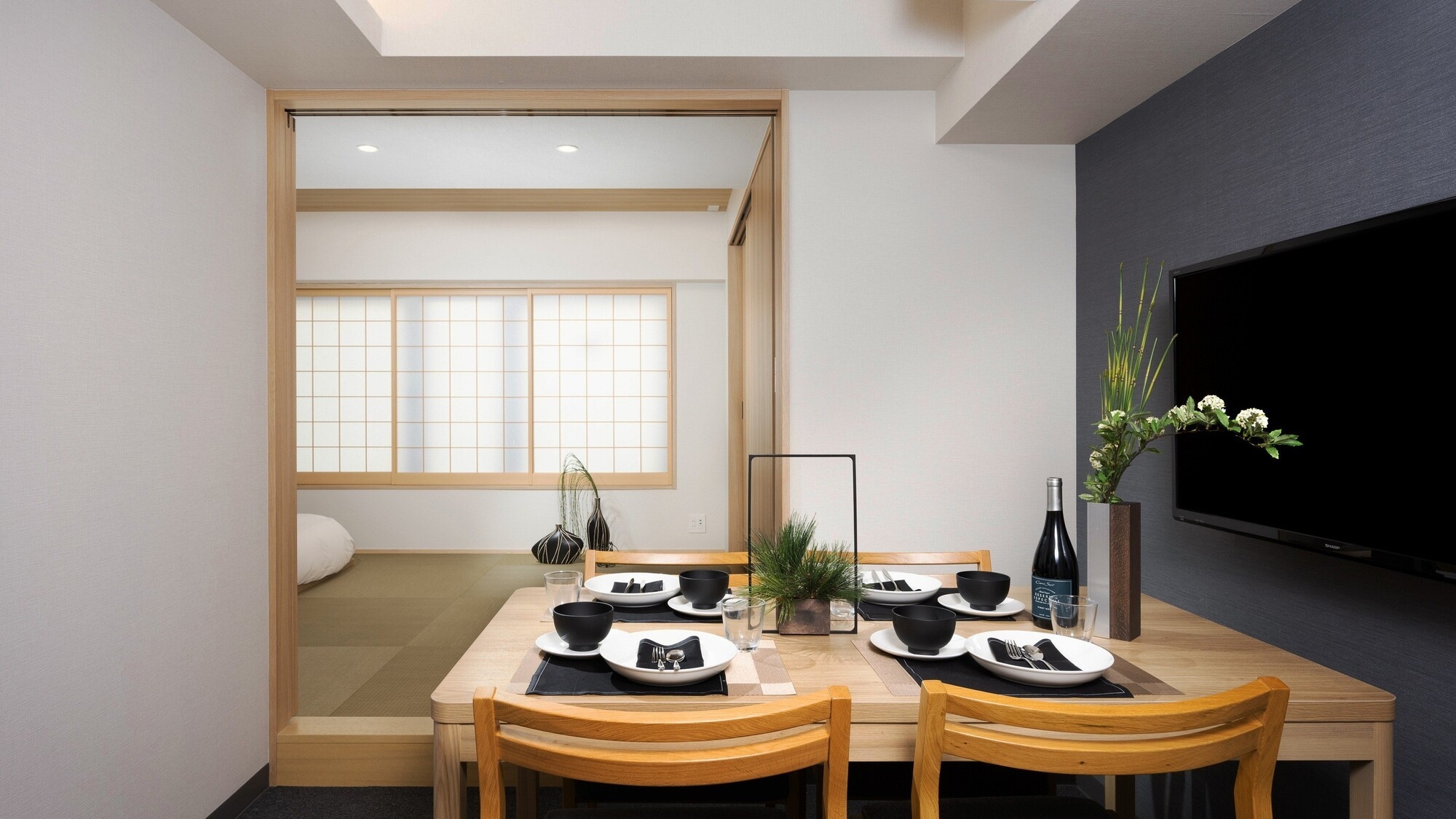 1 Bedroom Japanese Apartment for 5