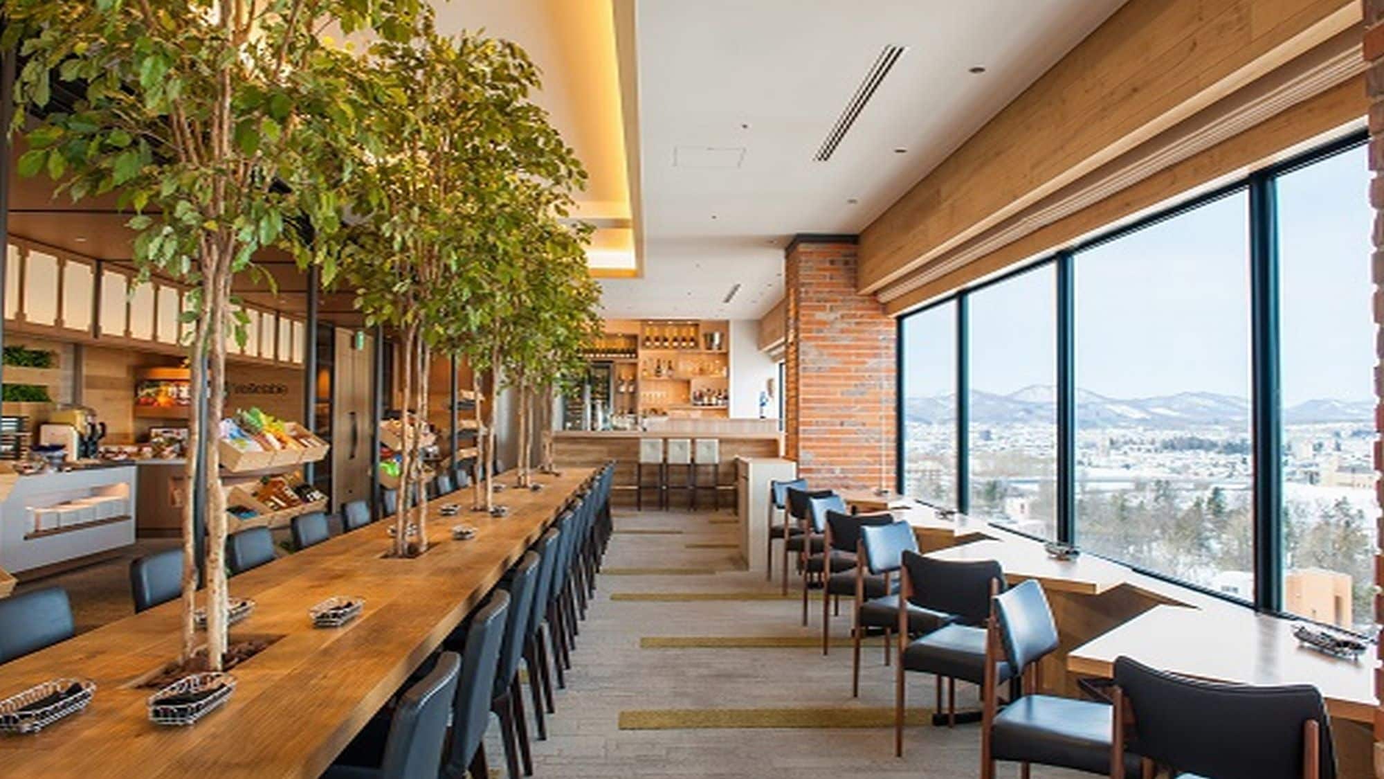 Hotel top floor buffet “Hokkaido Sky Terrace MINORI”