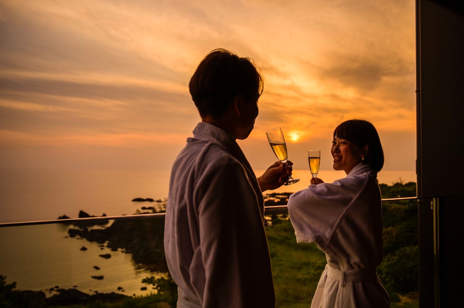 Sunset and the two of us