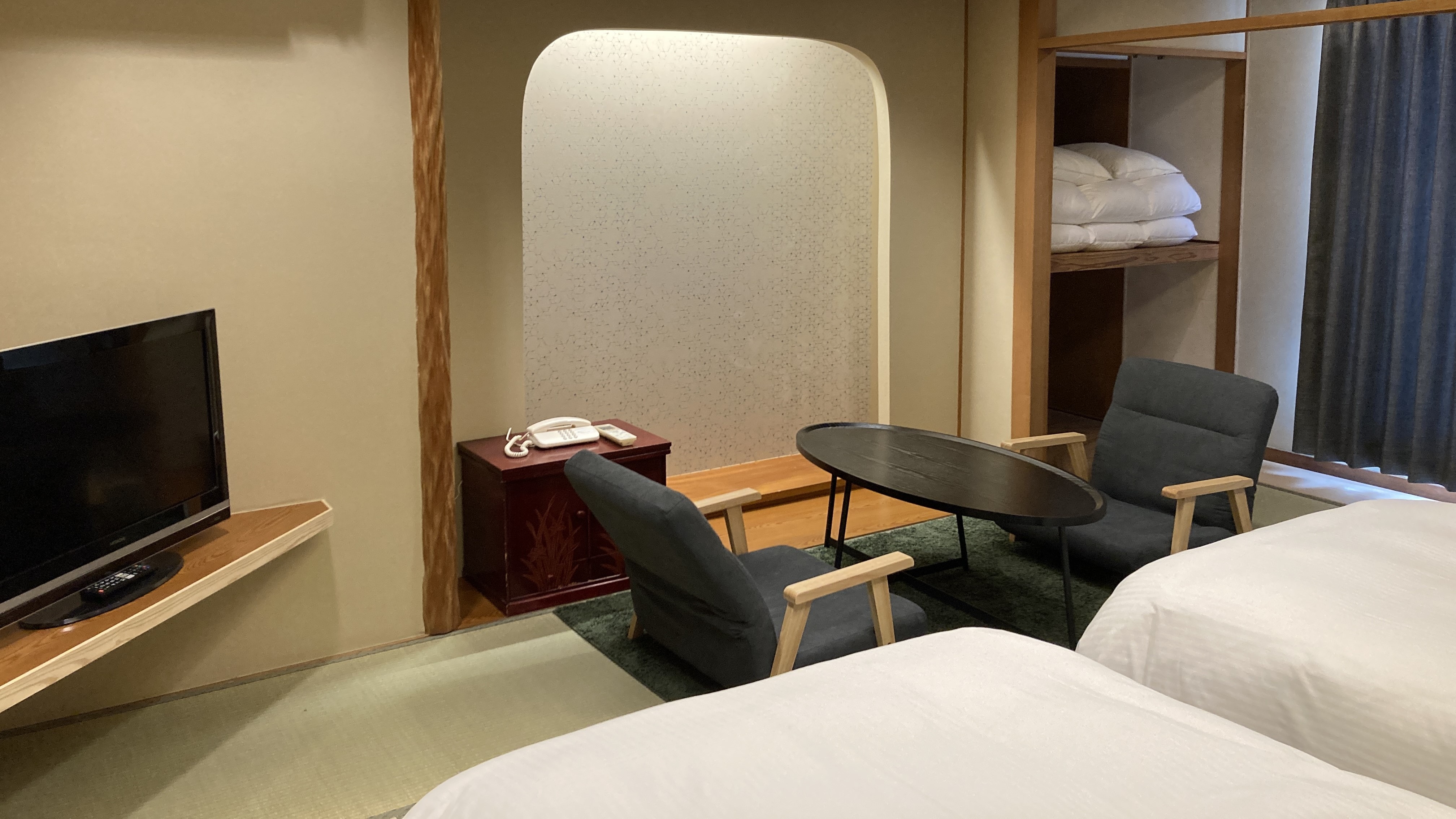 [10 tatami twin bed] with bath - 2 persons capacity