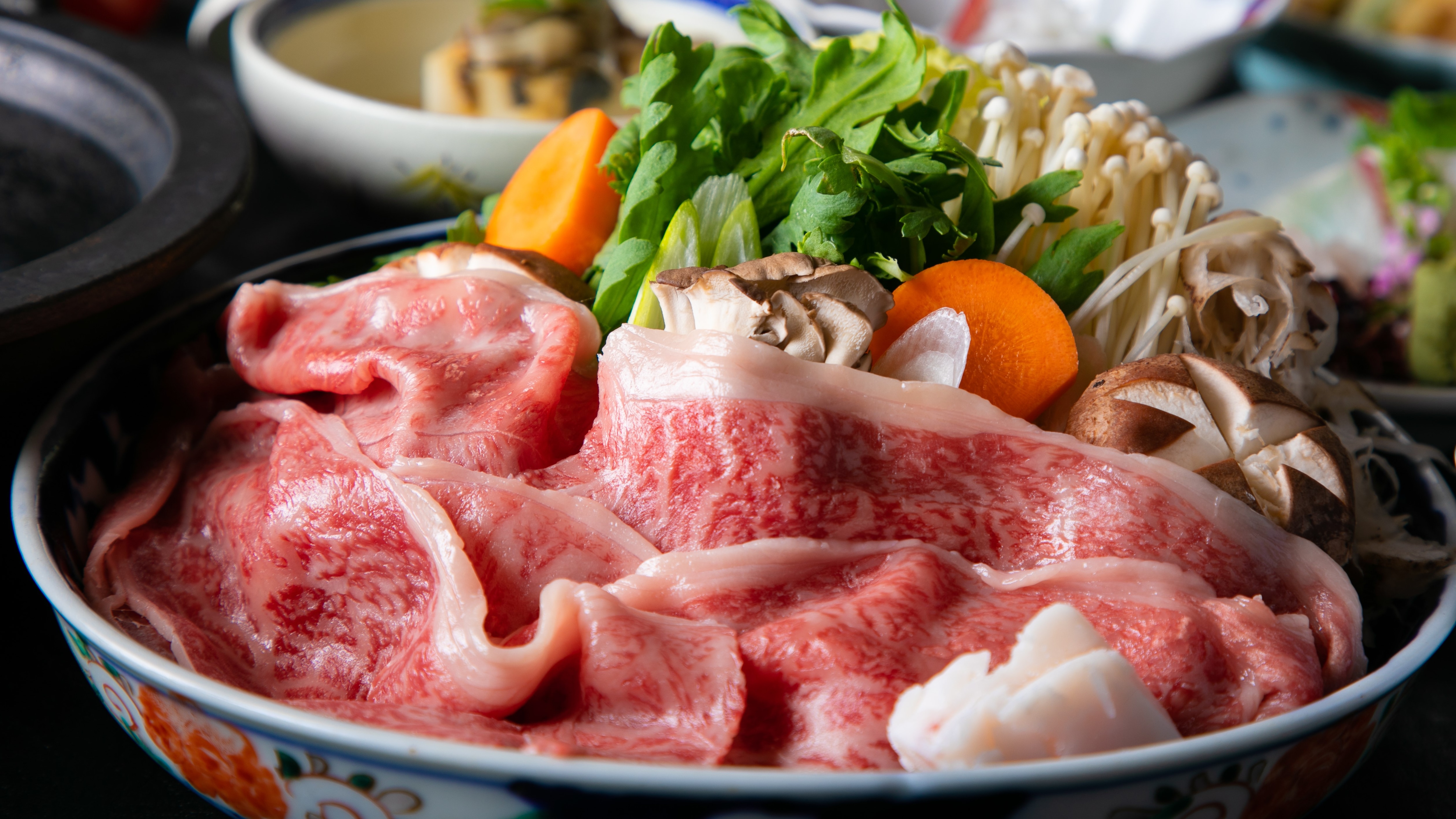 ◆Tajima beef sukiyaki◆
