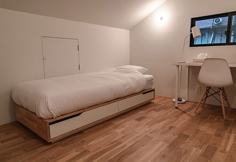 The bedroom