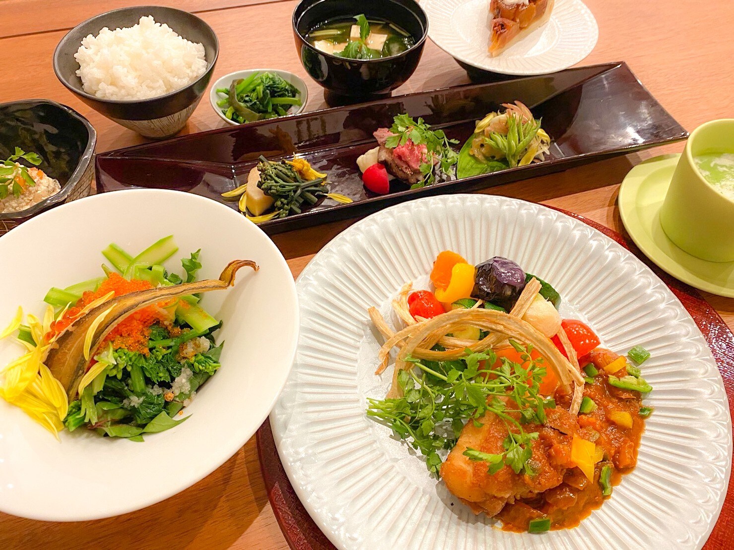 Chicken dish course (example)