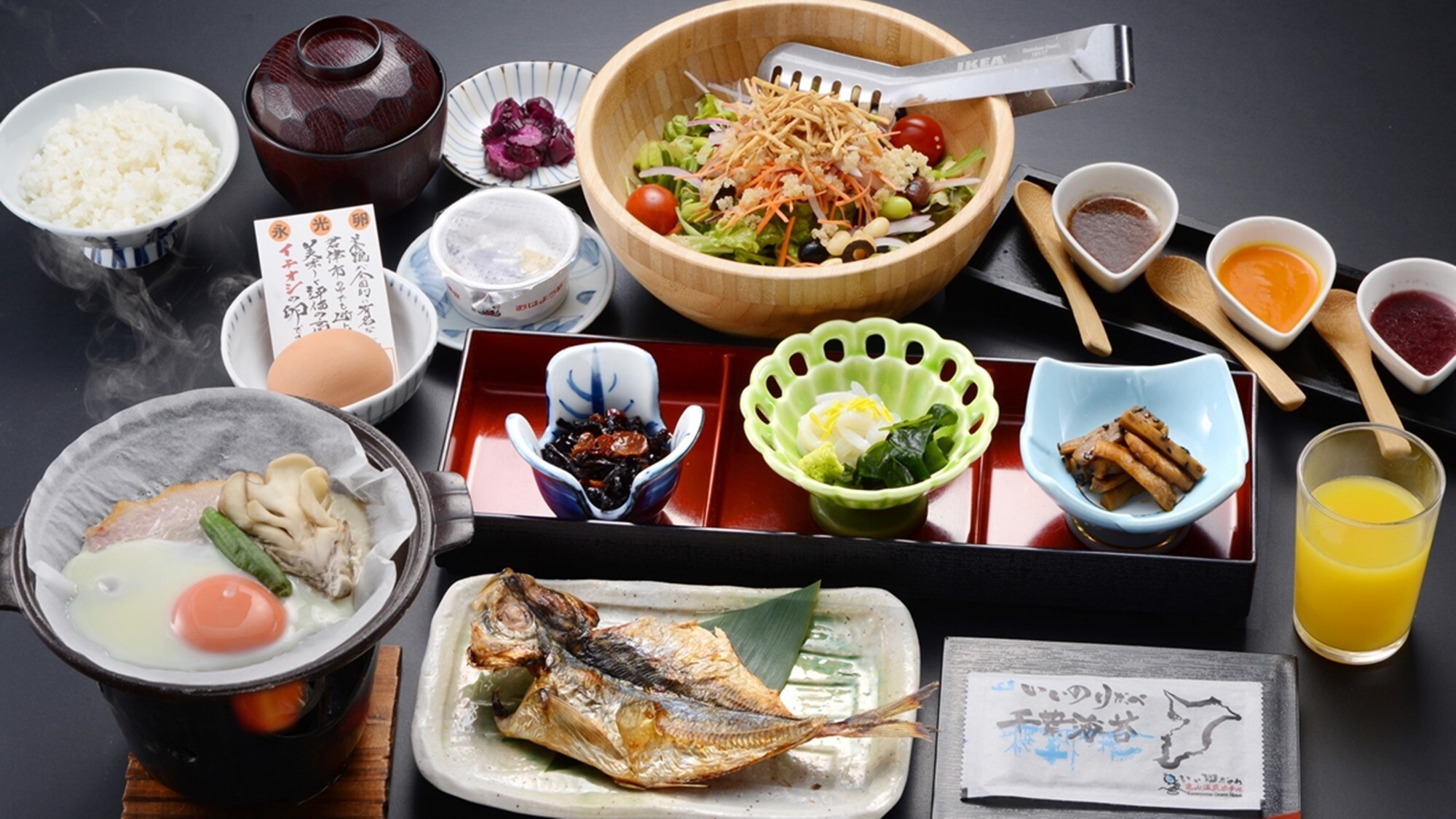 【富含當地食材的早餐】以君津美味早餐為主題 ※圖片僅供參考