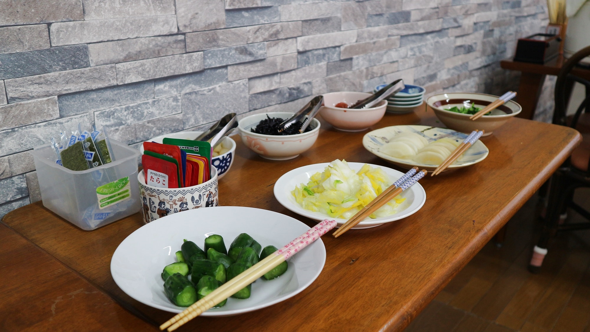 *[Breakfast example] A buffet with about 20 Japanese and Western dishes♪
