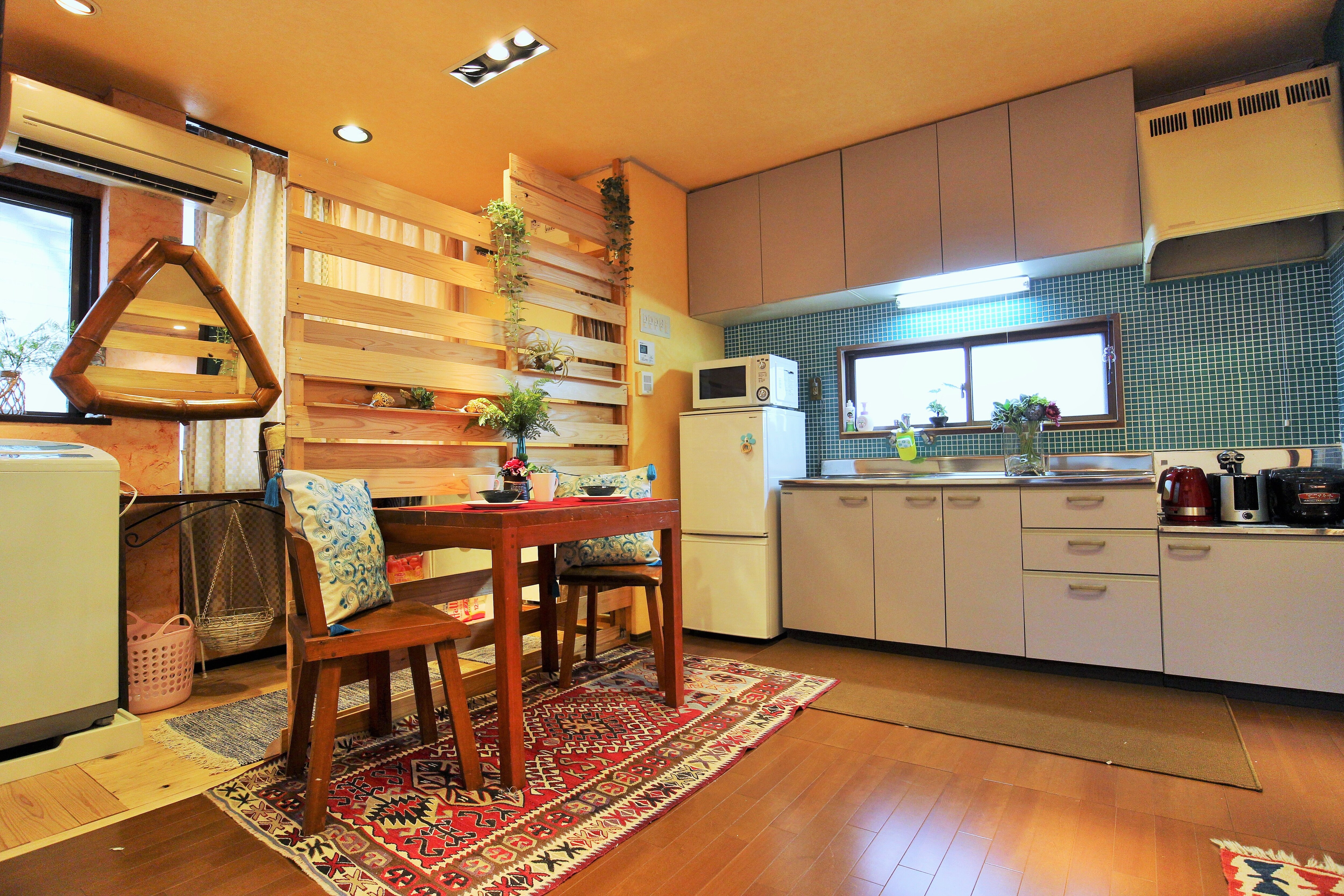 Kitchen and dining