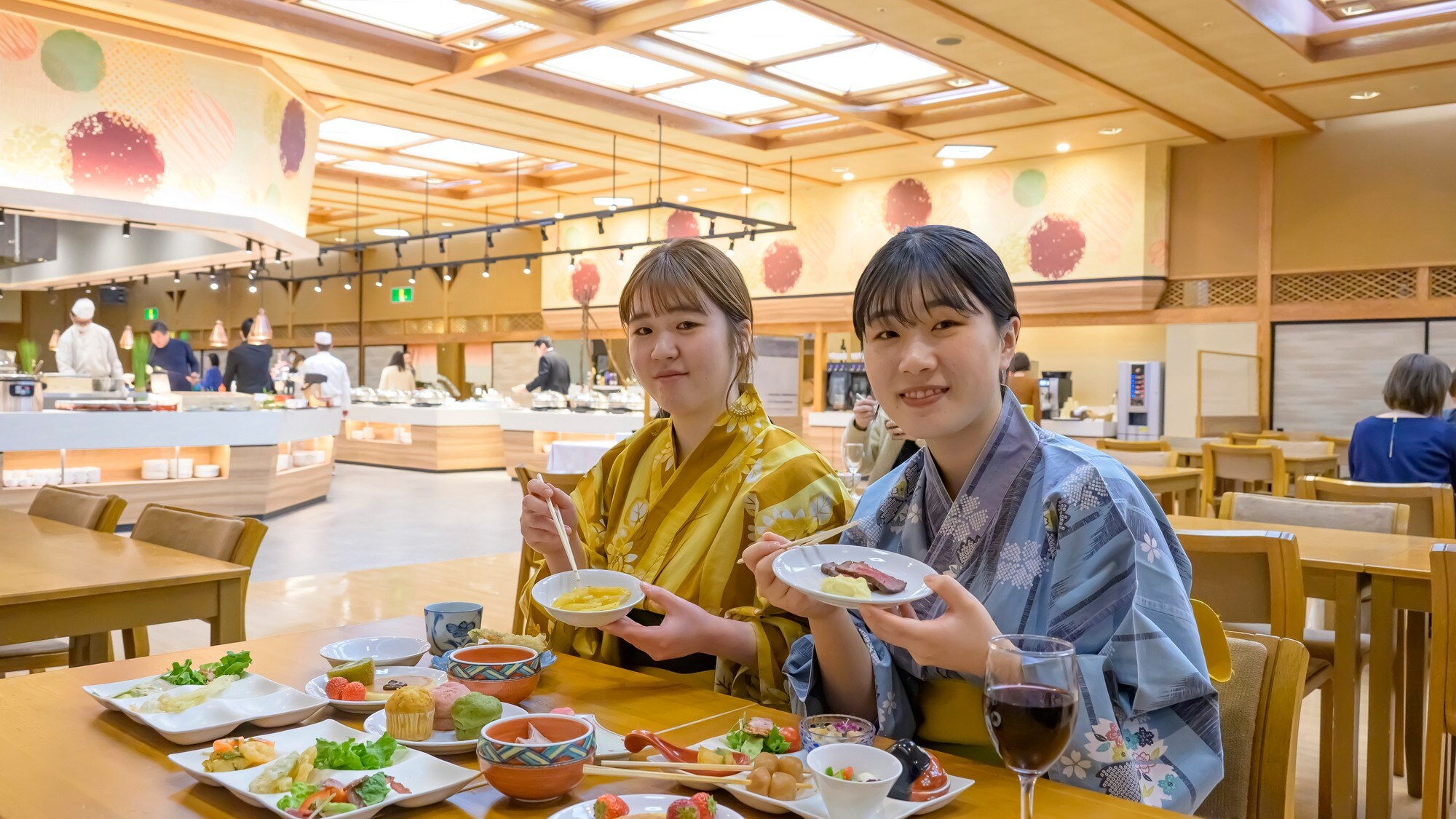 Live kitchen buffet that you can enjoy with your family, couple, and friends
