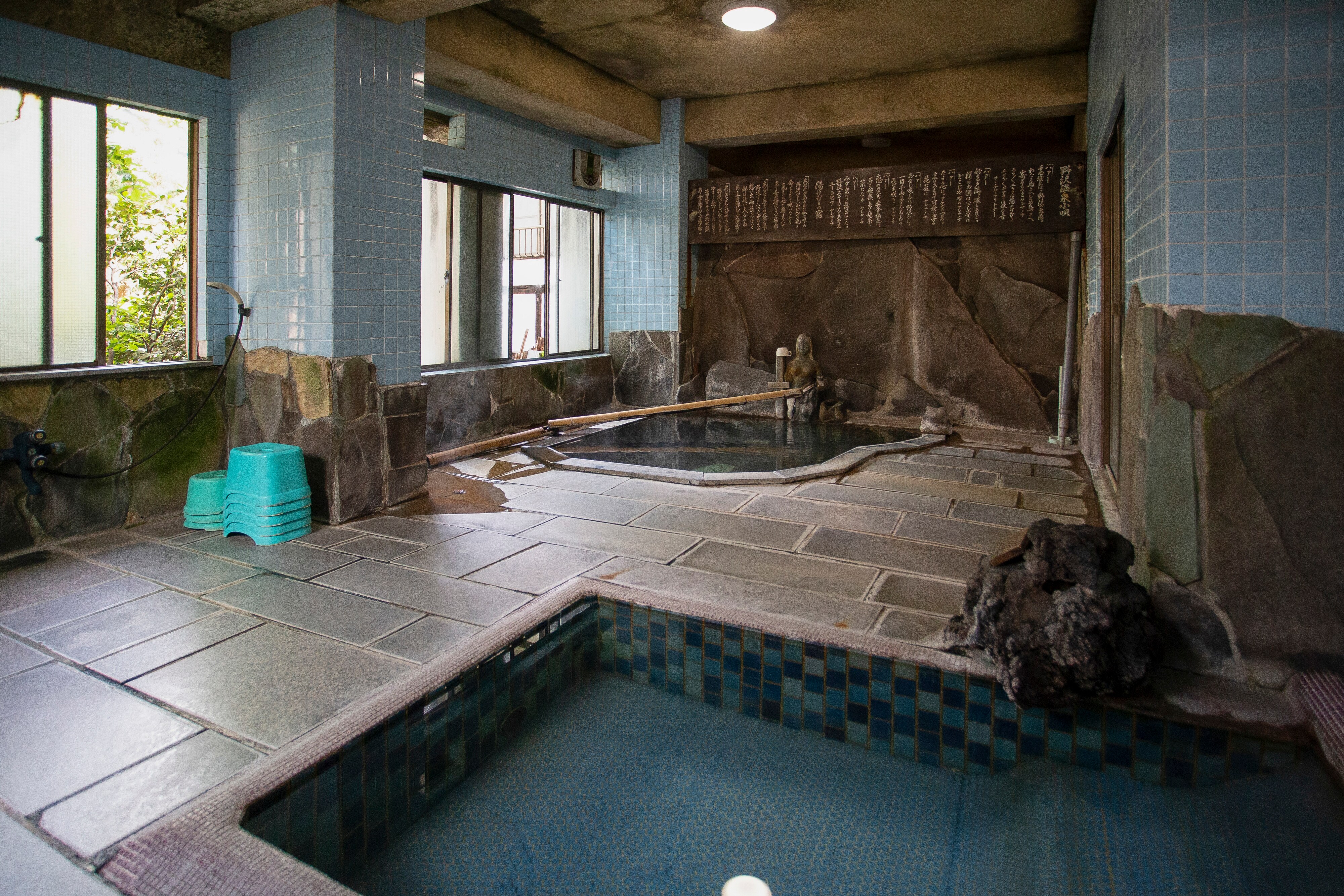Hot spring, men's bath