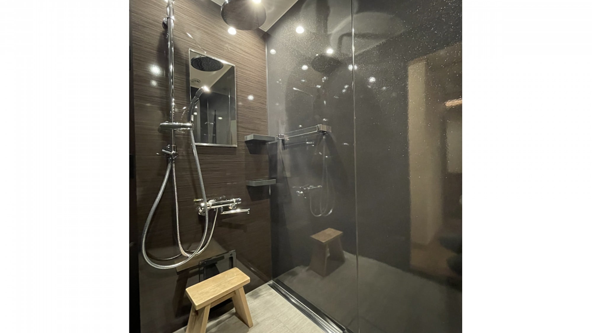 ◆Non-smoking◆ Designer's room [Yuzuki] Shower room
