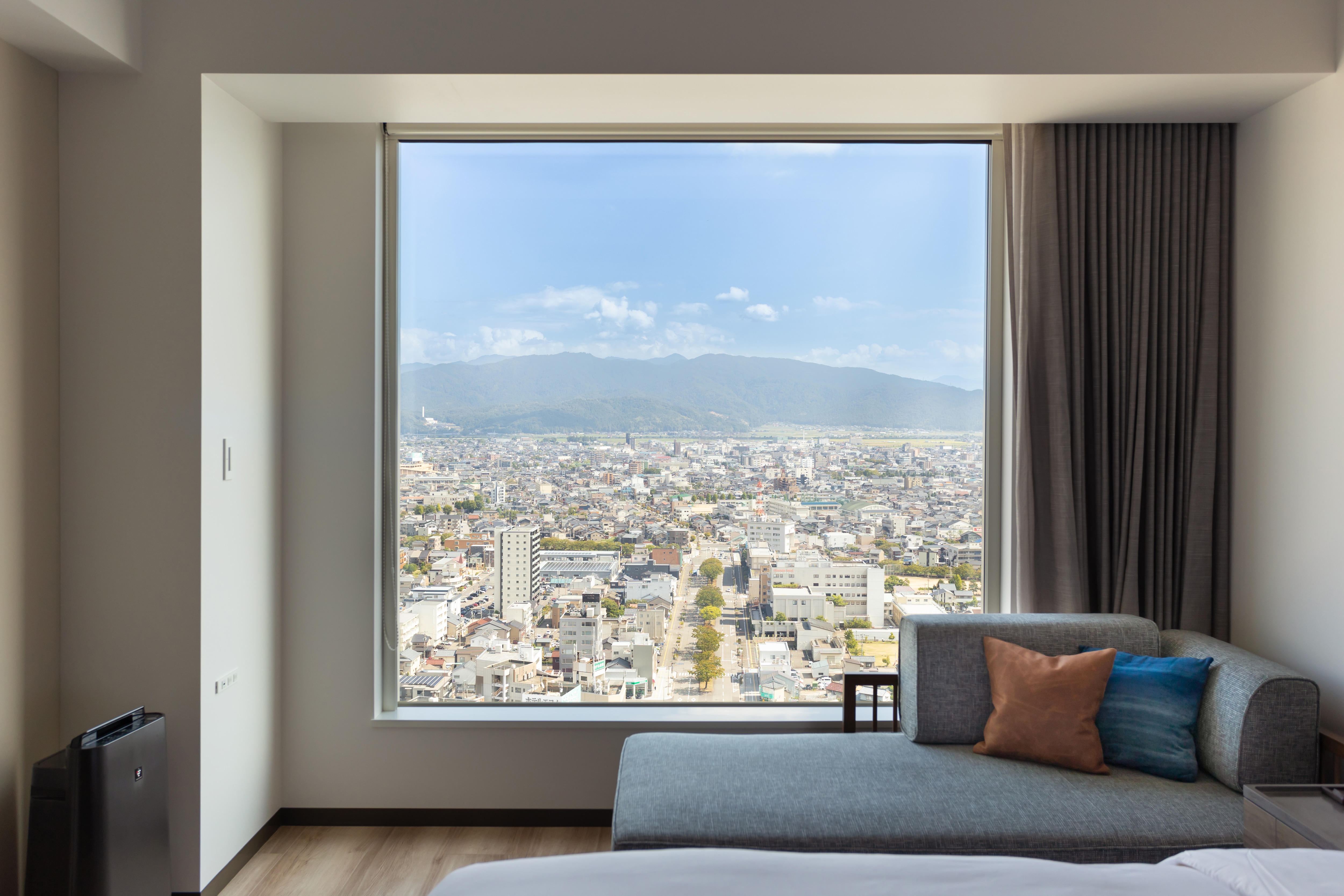 View from the deluxe room