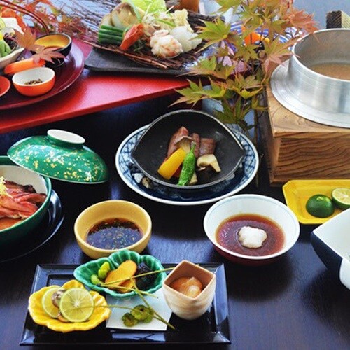 Kishu's Three Major Ingredients Kaiseki (Image)