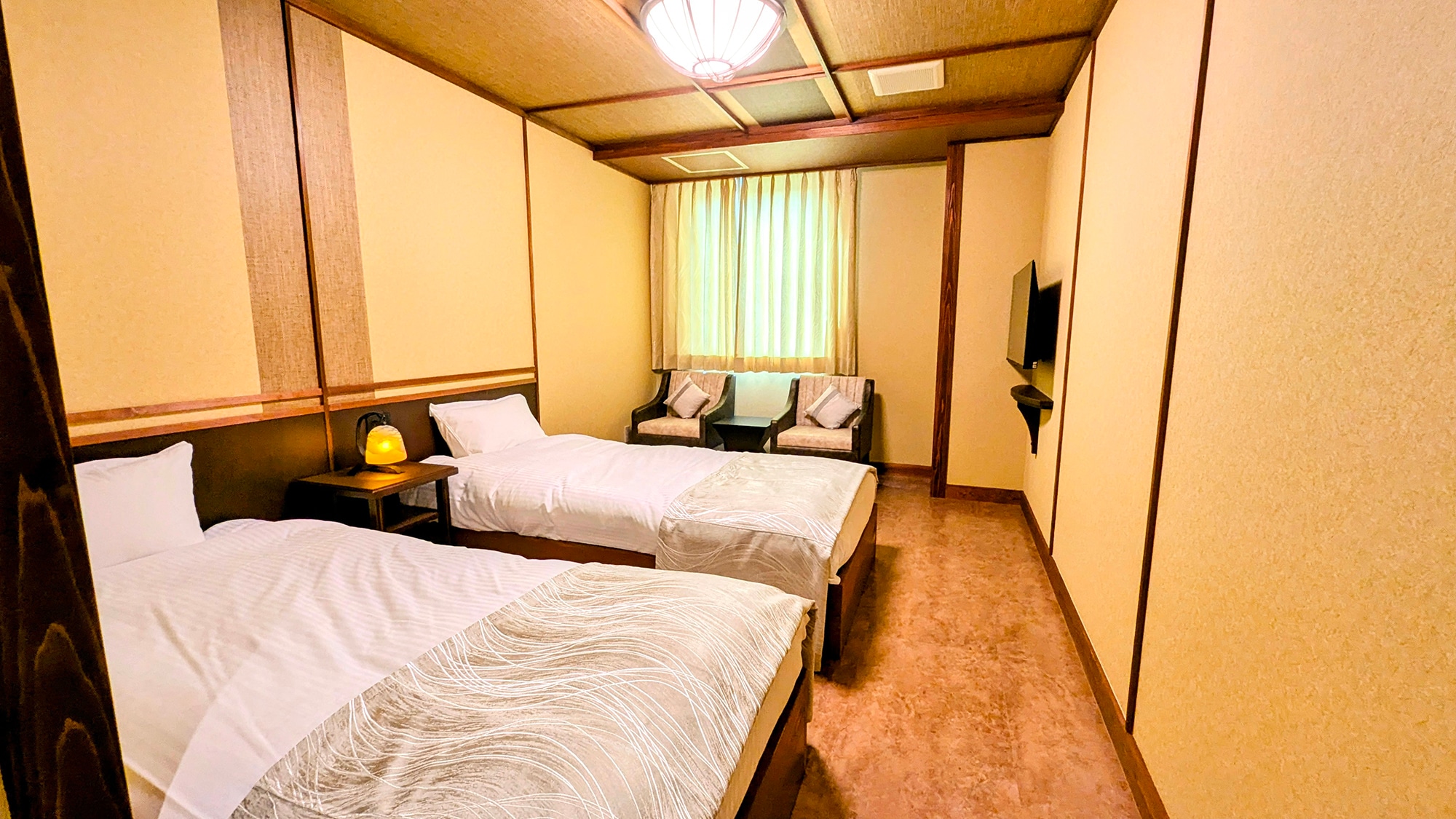 [Renewed in 2025] Non-smoking twin room | Unit bath