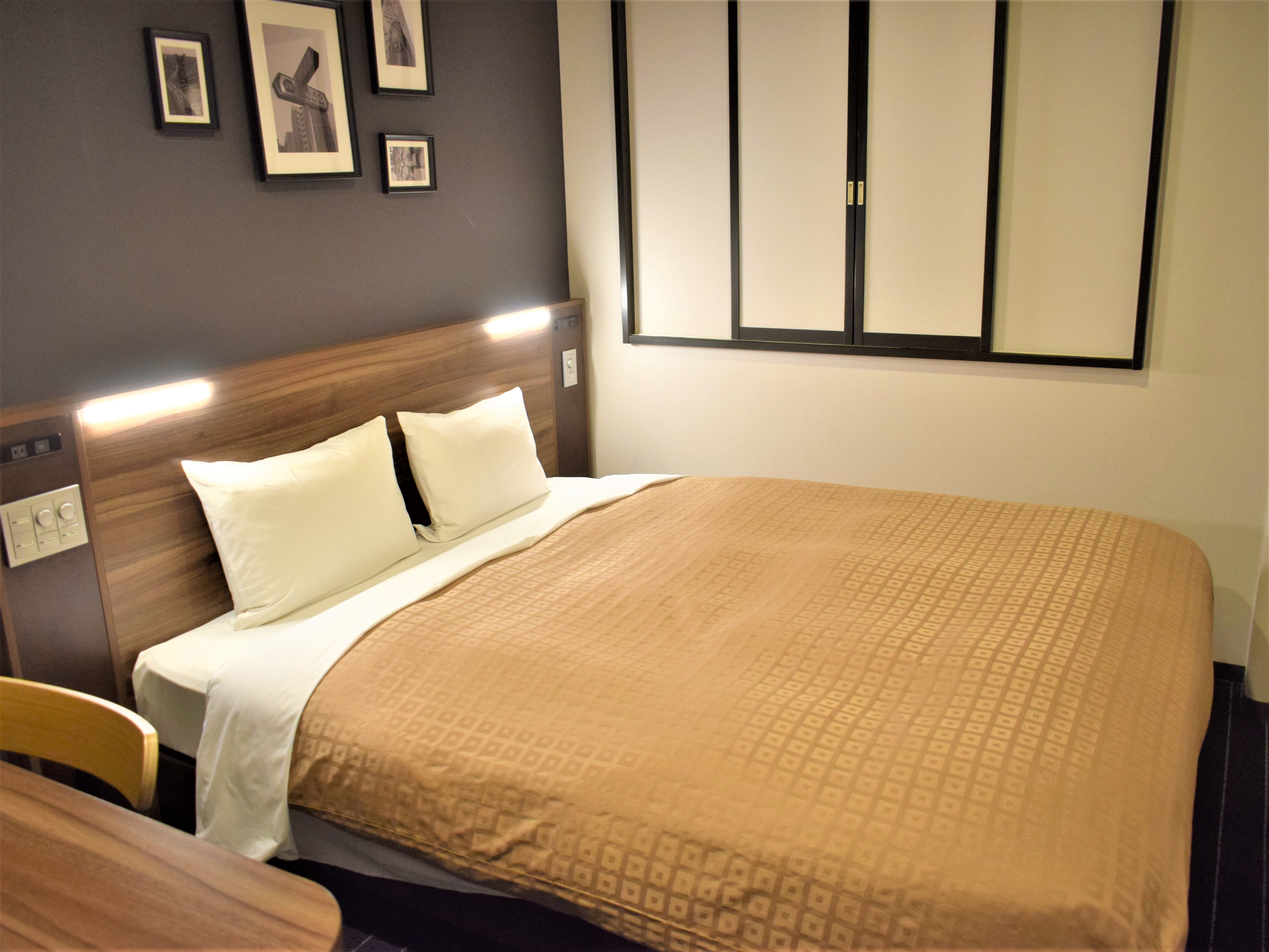 [Guest room] Comfort double room ③ Area 12.8㎡ Bed width 160cm