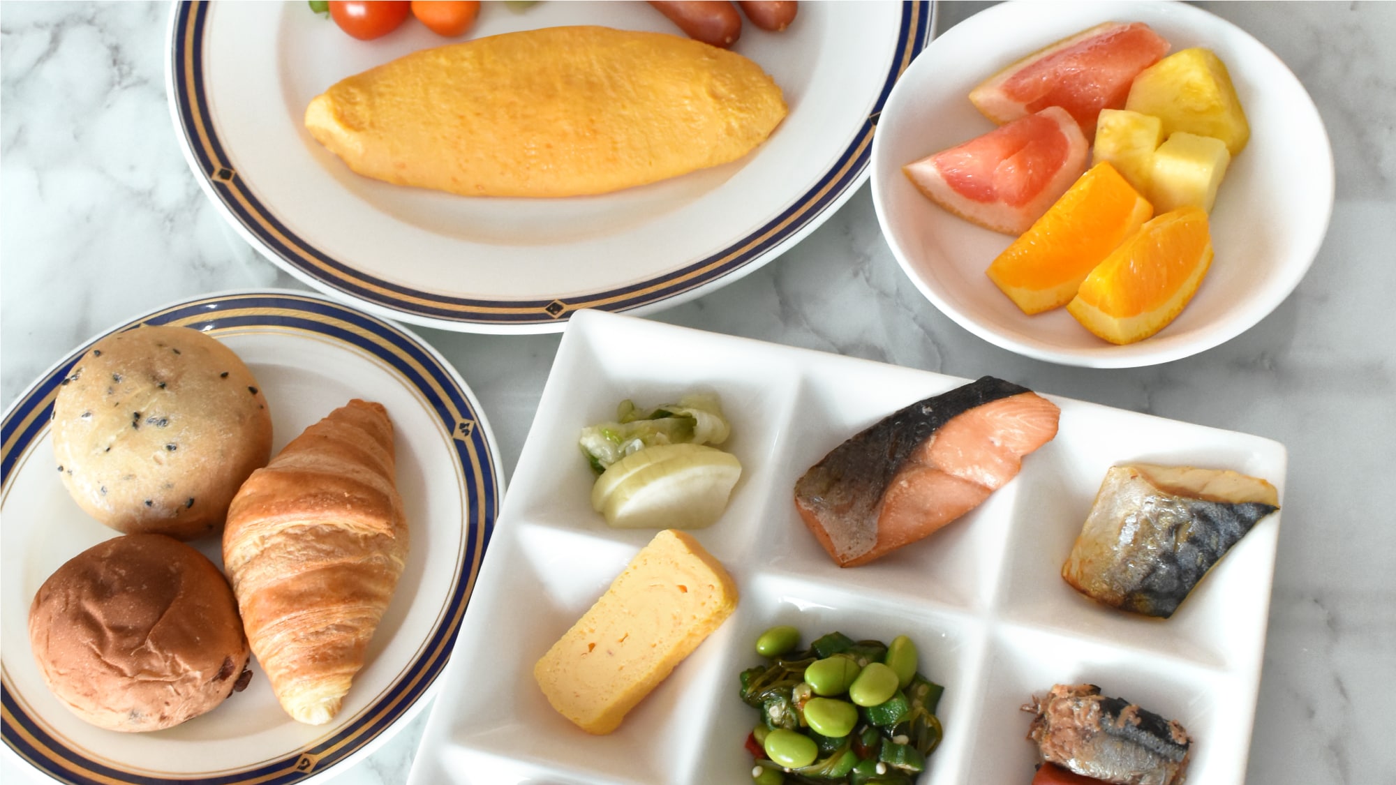 ■Breakfast ■54th floor Sky Dining 256 "Stargate" ■"Morning Buffet"