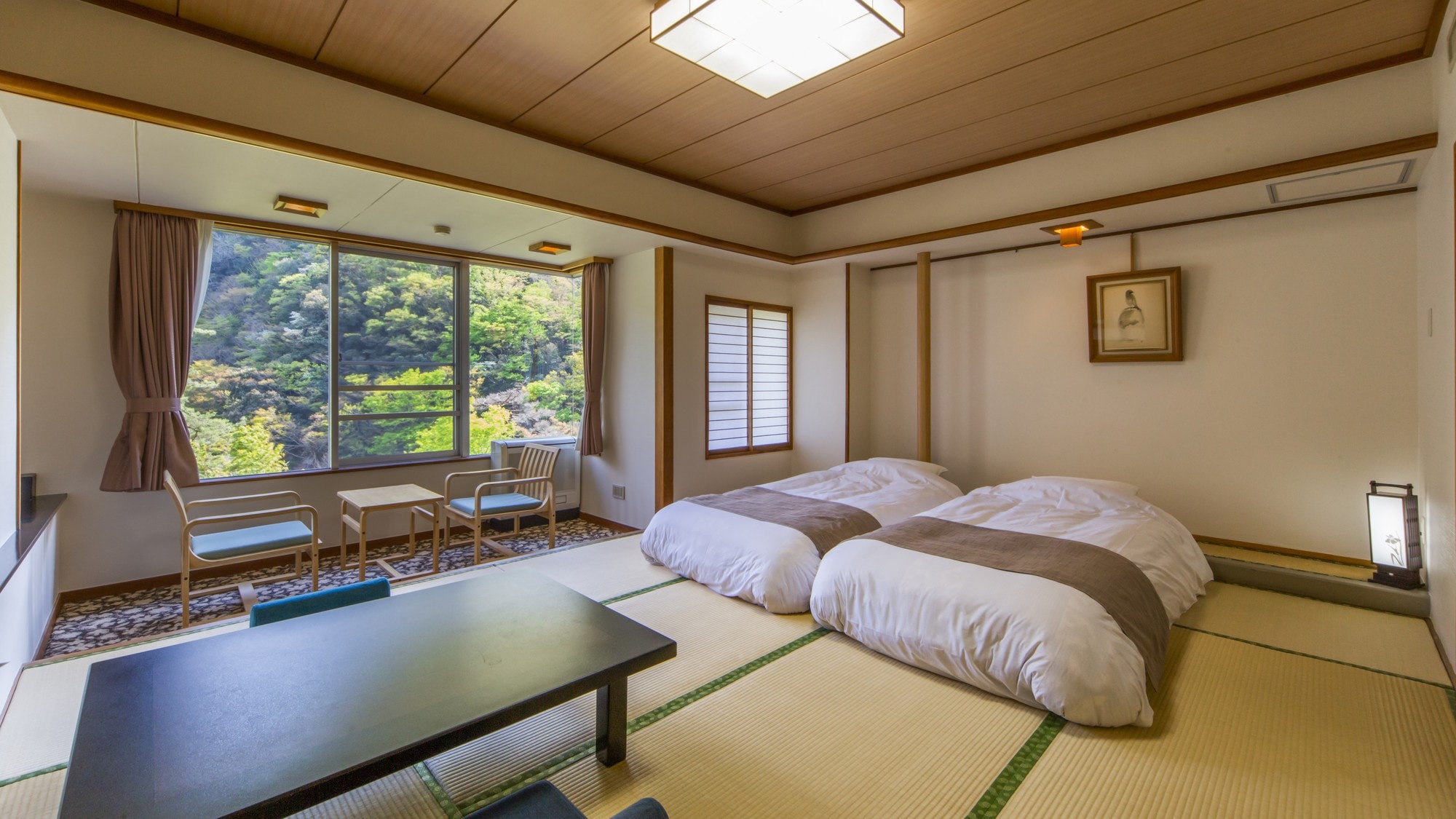 ห้องพักสไตล์ญี่ปุ่น เสื่อทาทามิ 10 ผืน / ห้องปลอดบุหรี่ แบบเตียงต่ำ