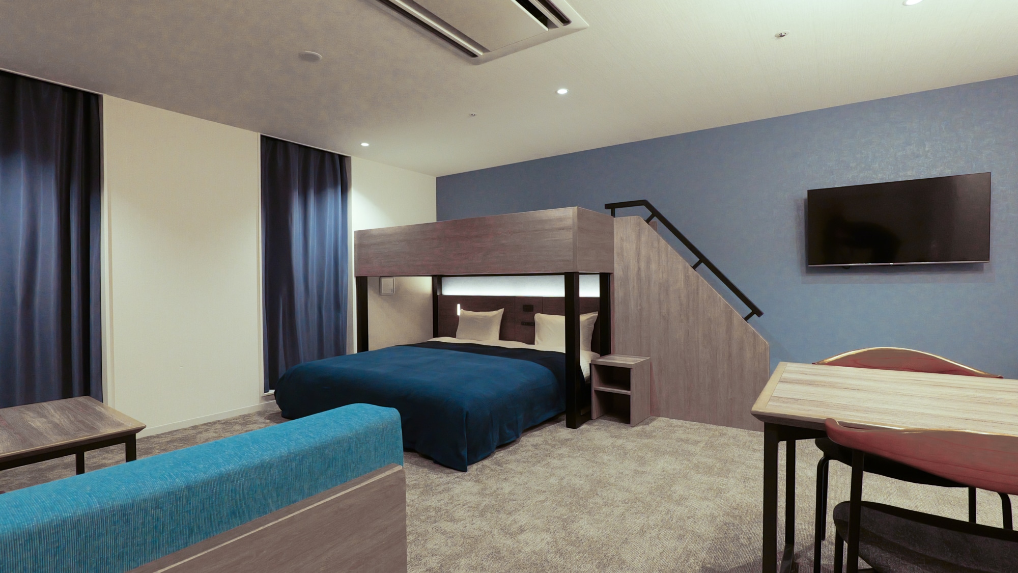 Superior 4 beds