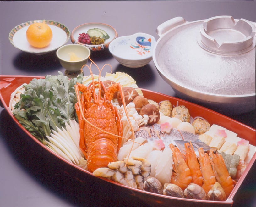 Kamogawa hotpot