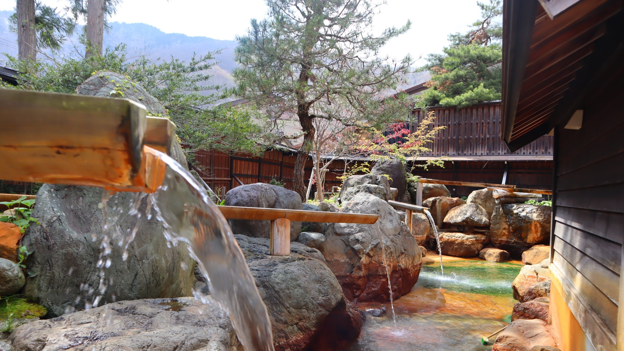 ◆ Somatakumi's hot spring large open-air bath