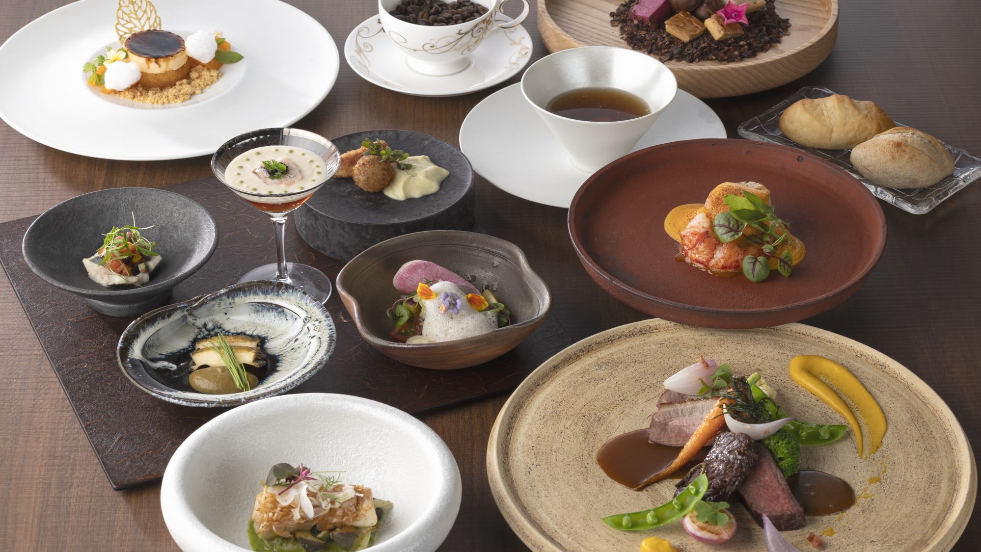 [Autumn Kaiseki French] A luxurious French course with carefully selected ingredients *Image for illustration purposes