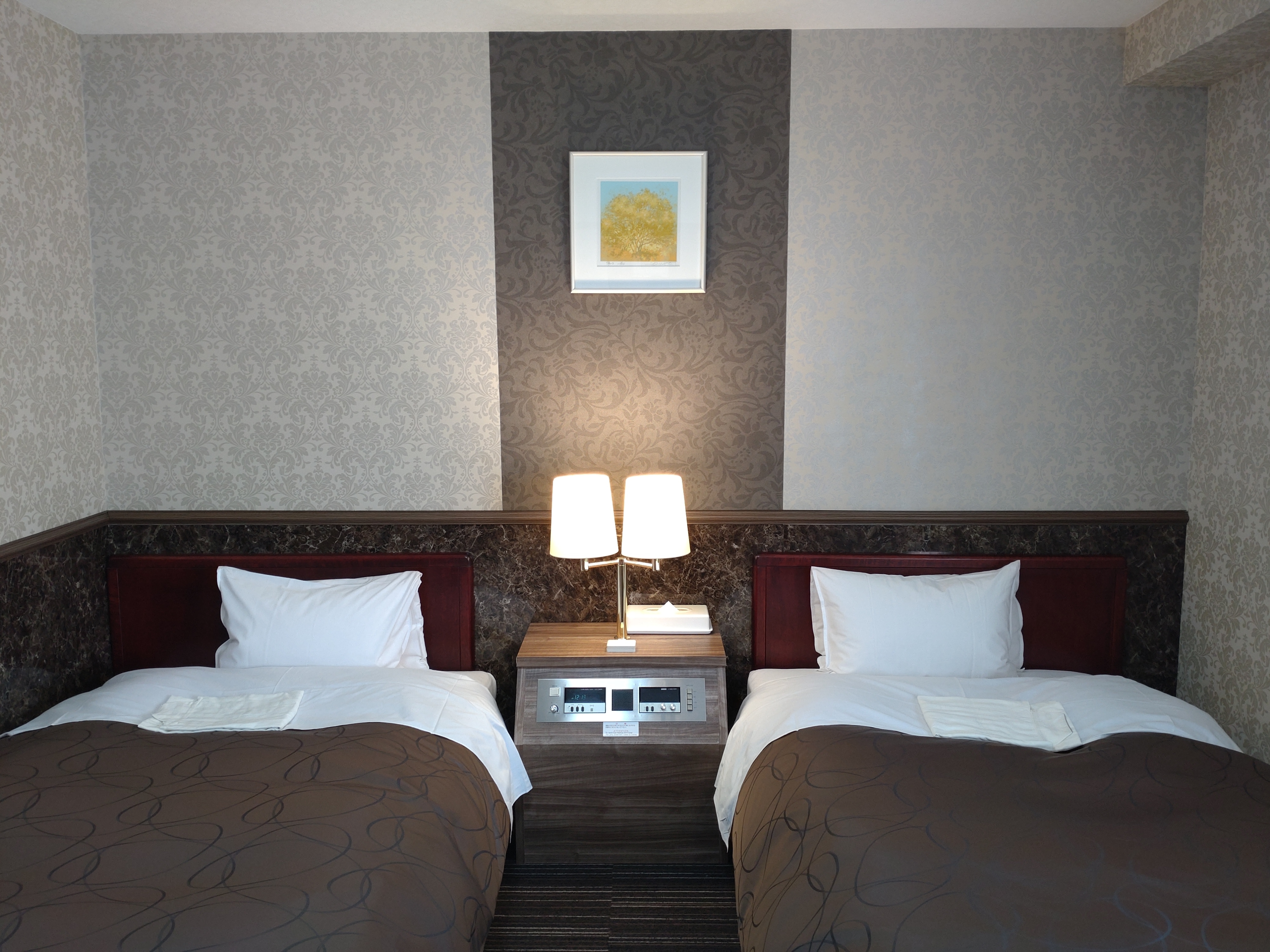 ◆Twin/21-23㎡・2 single beds.
