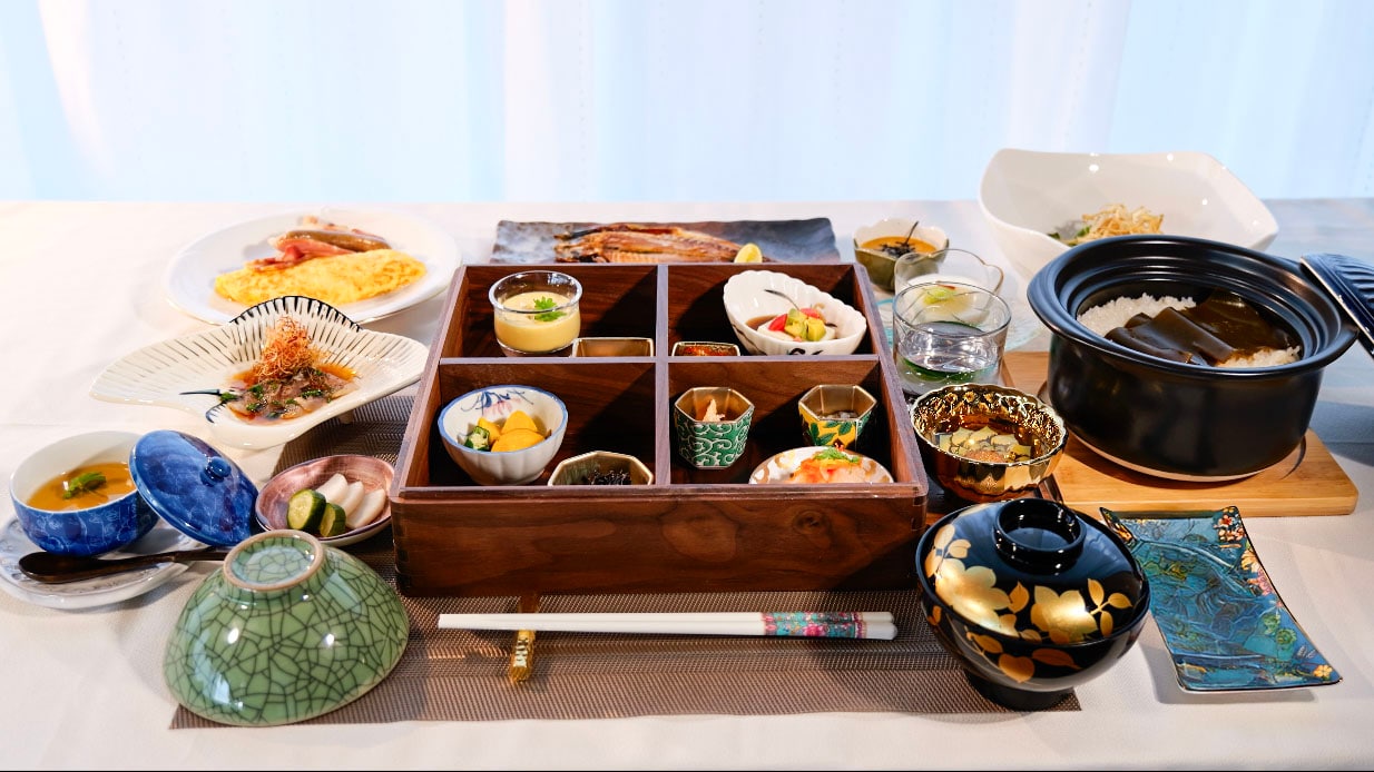 ・[餐飲] 享用鶴吉川溫泉酒店獨創的豐盛早餐。