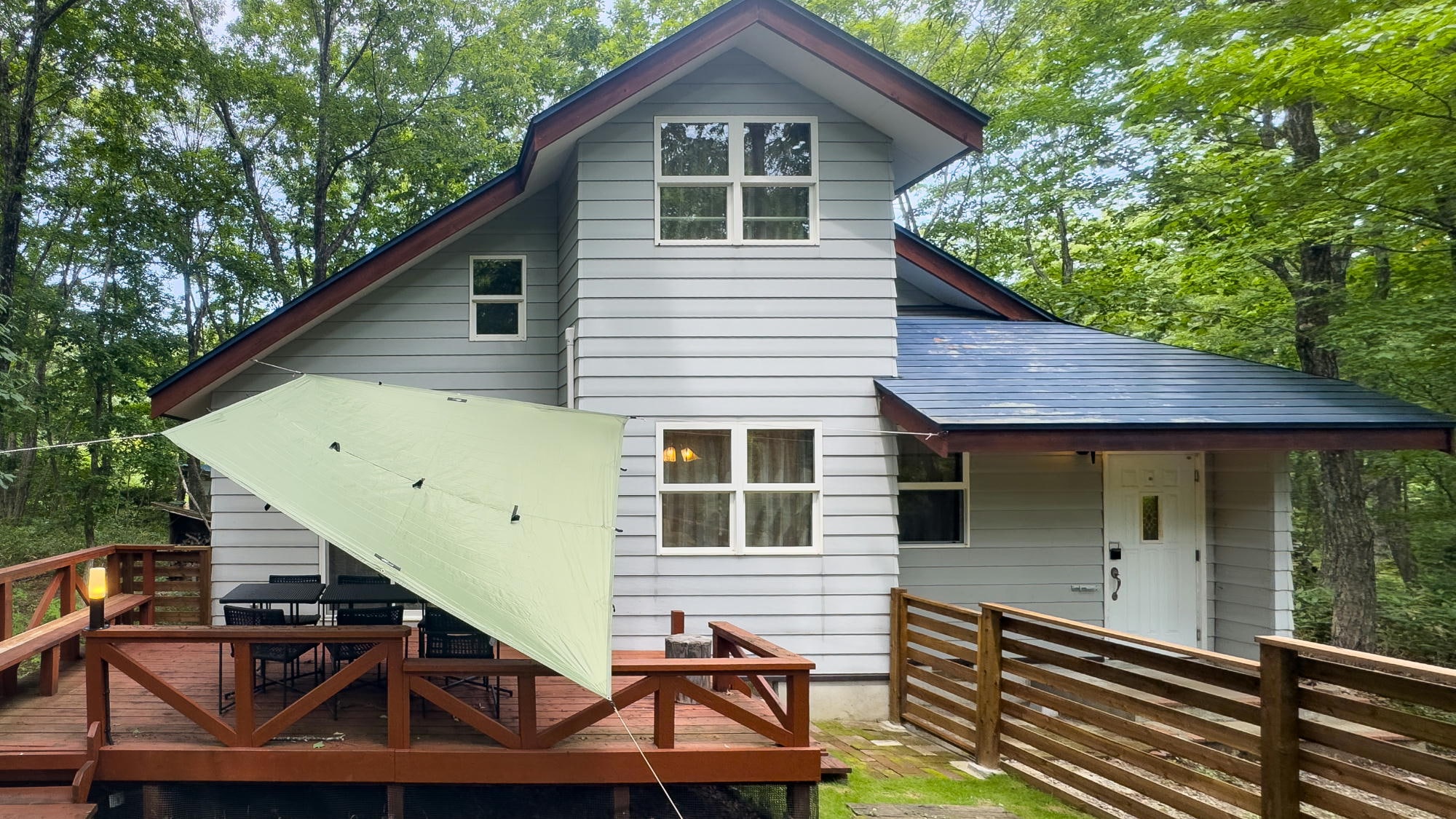 [Rental villa with hot spring] W type exterior