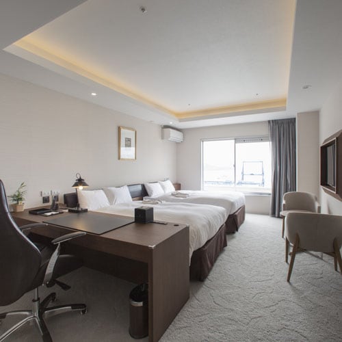 [Guest Rooms] Twin rooms/All rooms non-smoking