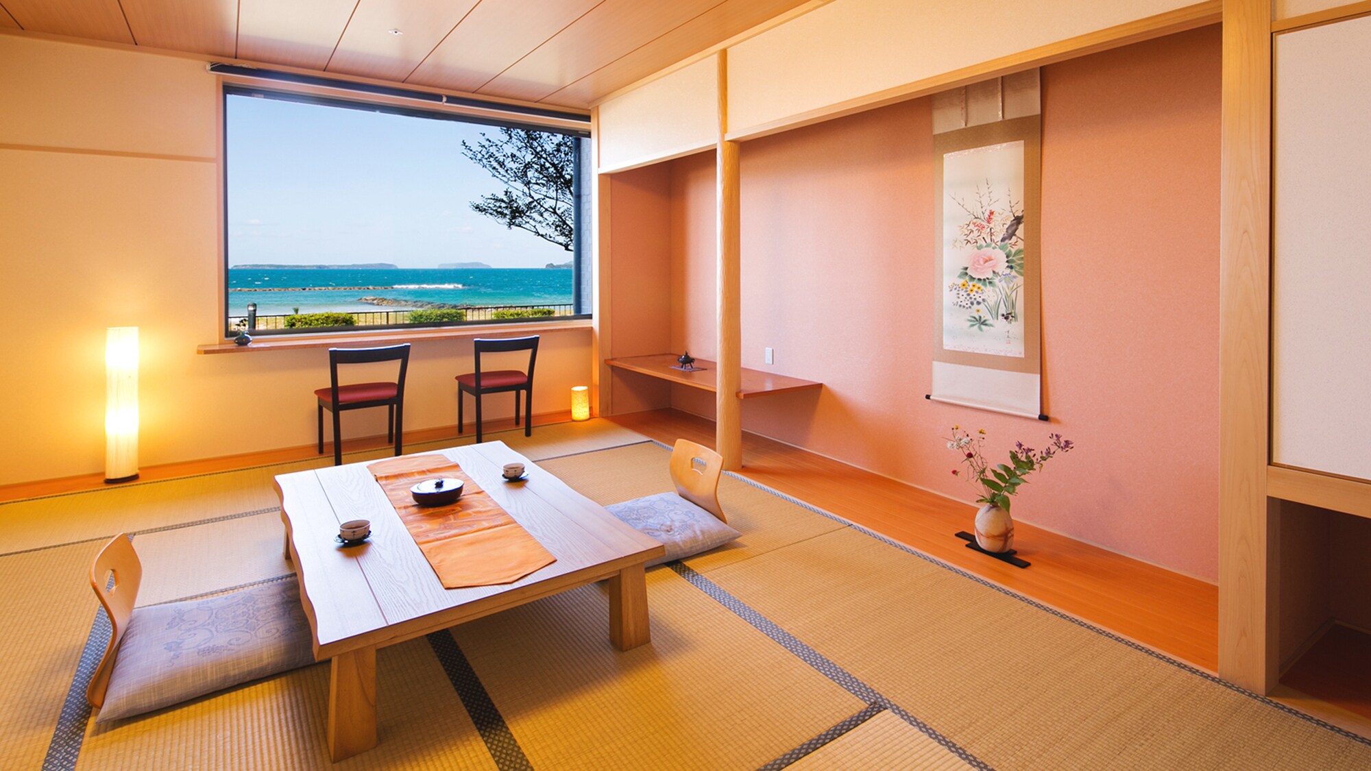 [Seaside Japanese-style room]