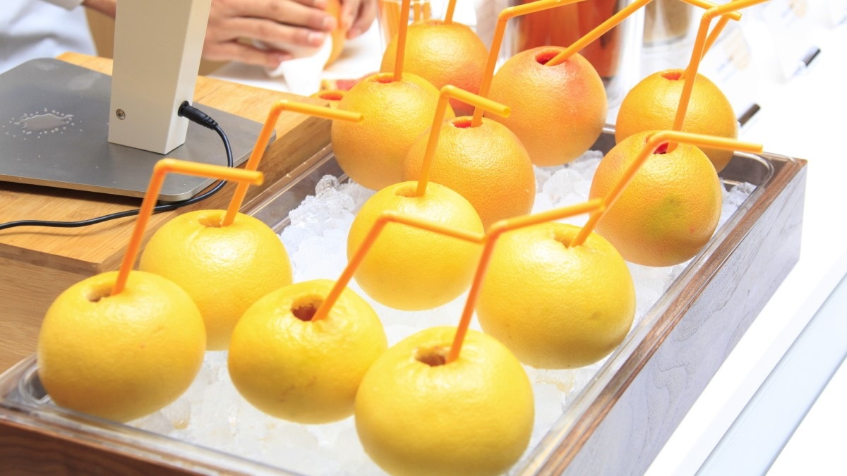 Breakfast image: Freshly squeezed juice