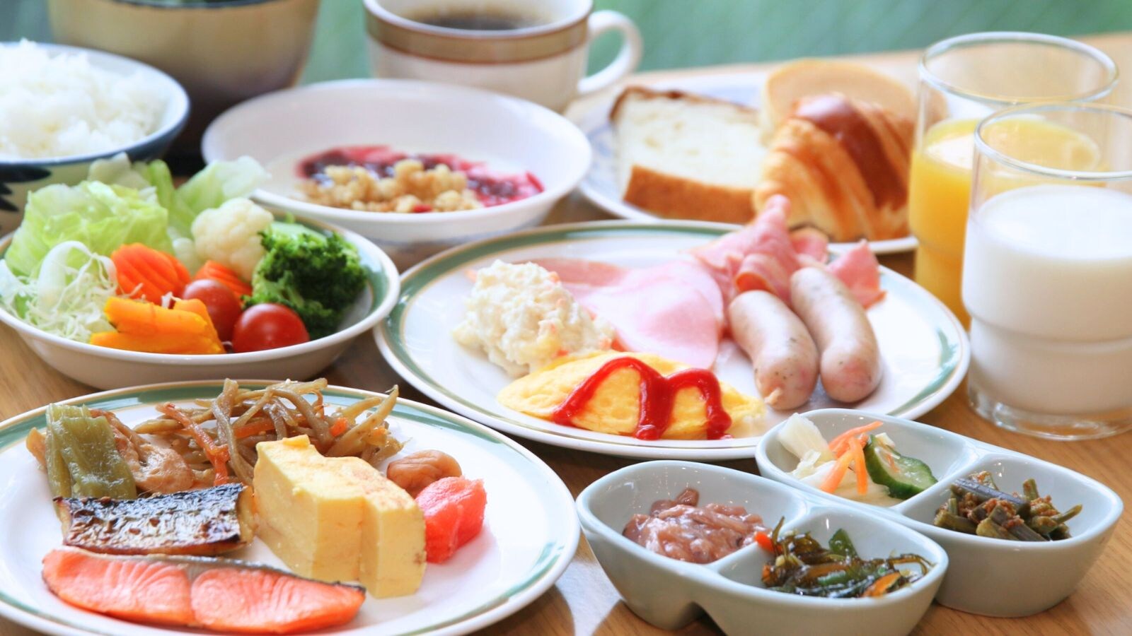 Japanese and Western buffet