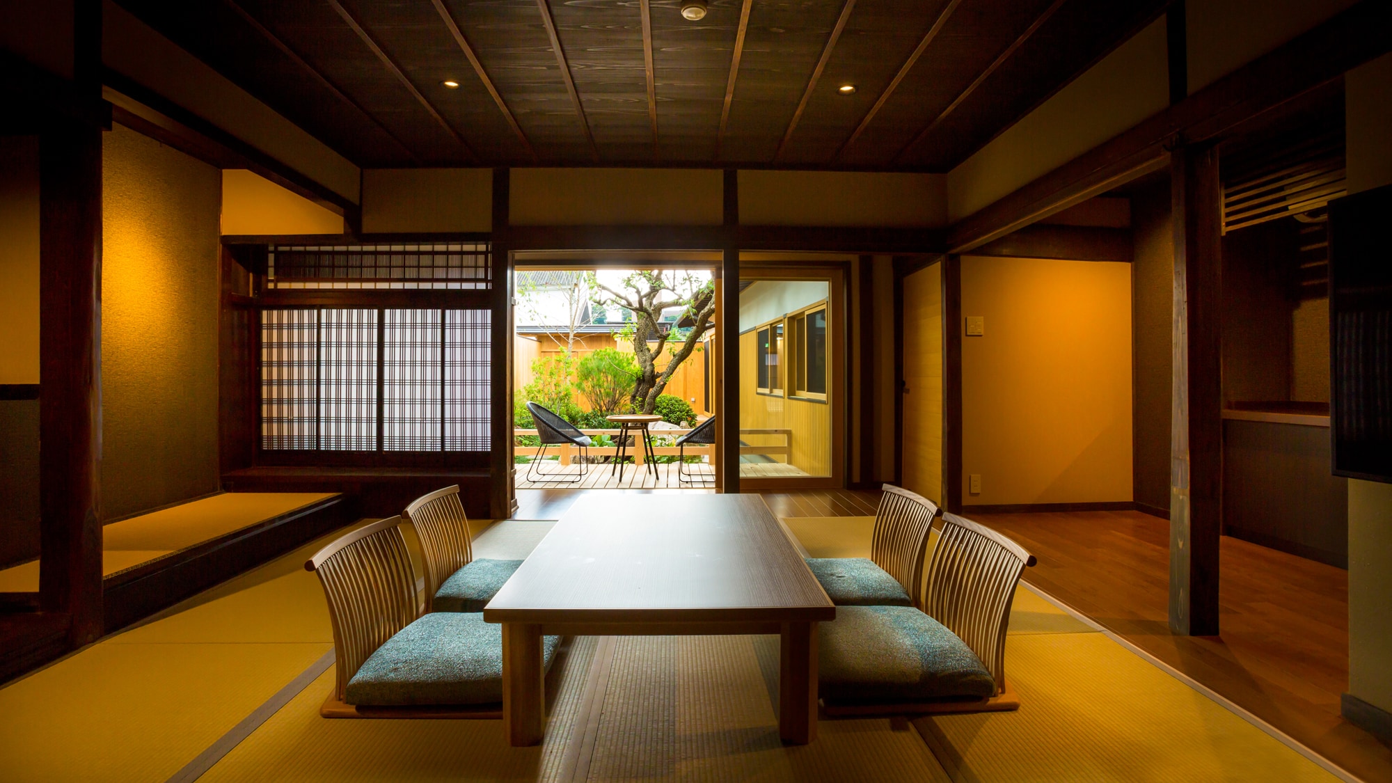 Building A Japanese-style living room (1F)