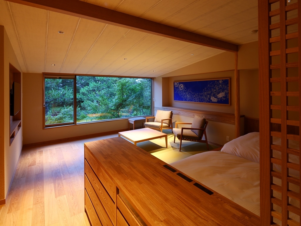 日式现代床型2楼