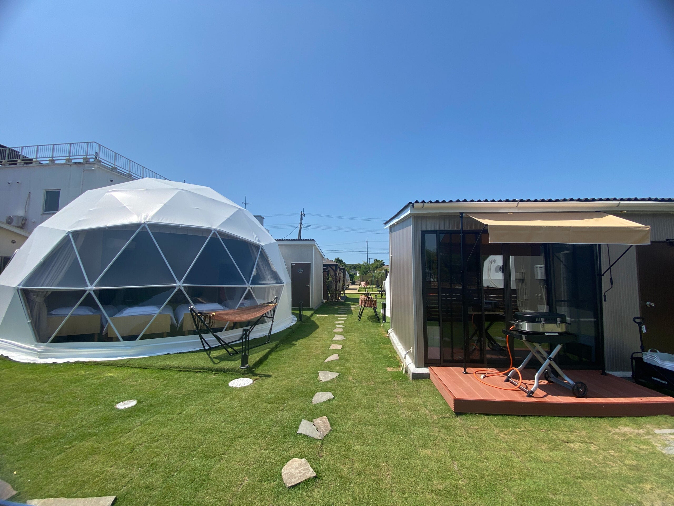 豪華露營小木屋