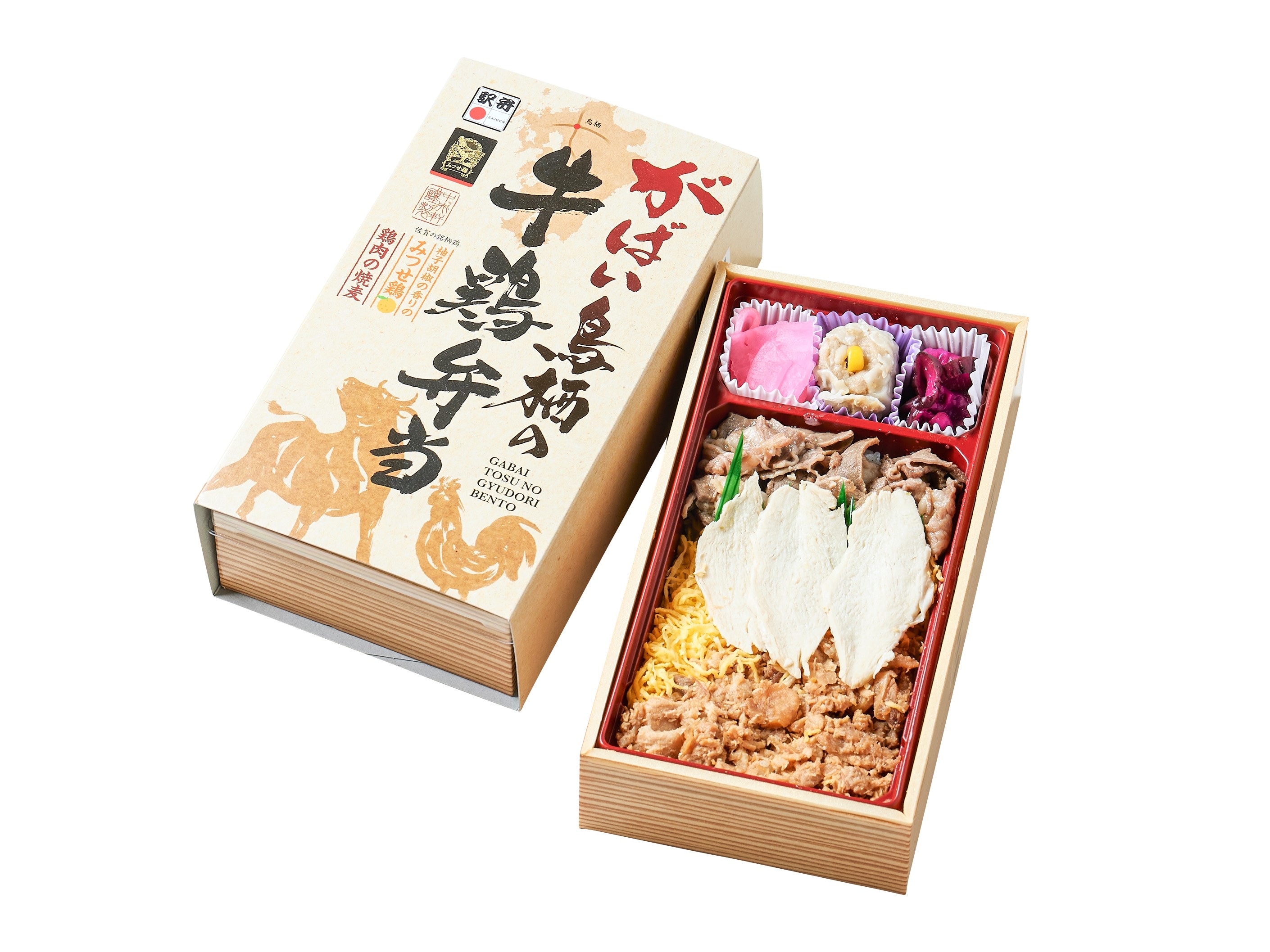 [Ekiben] Gabai Tosu Beef and Chicken Bento