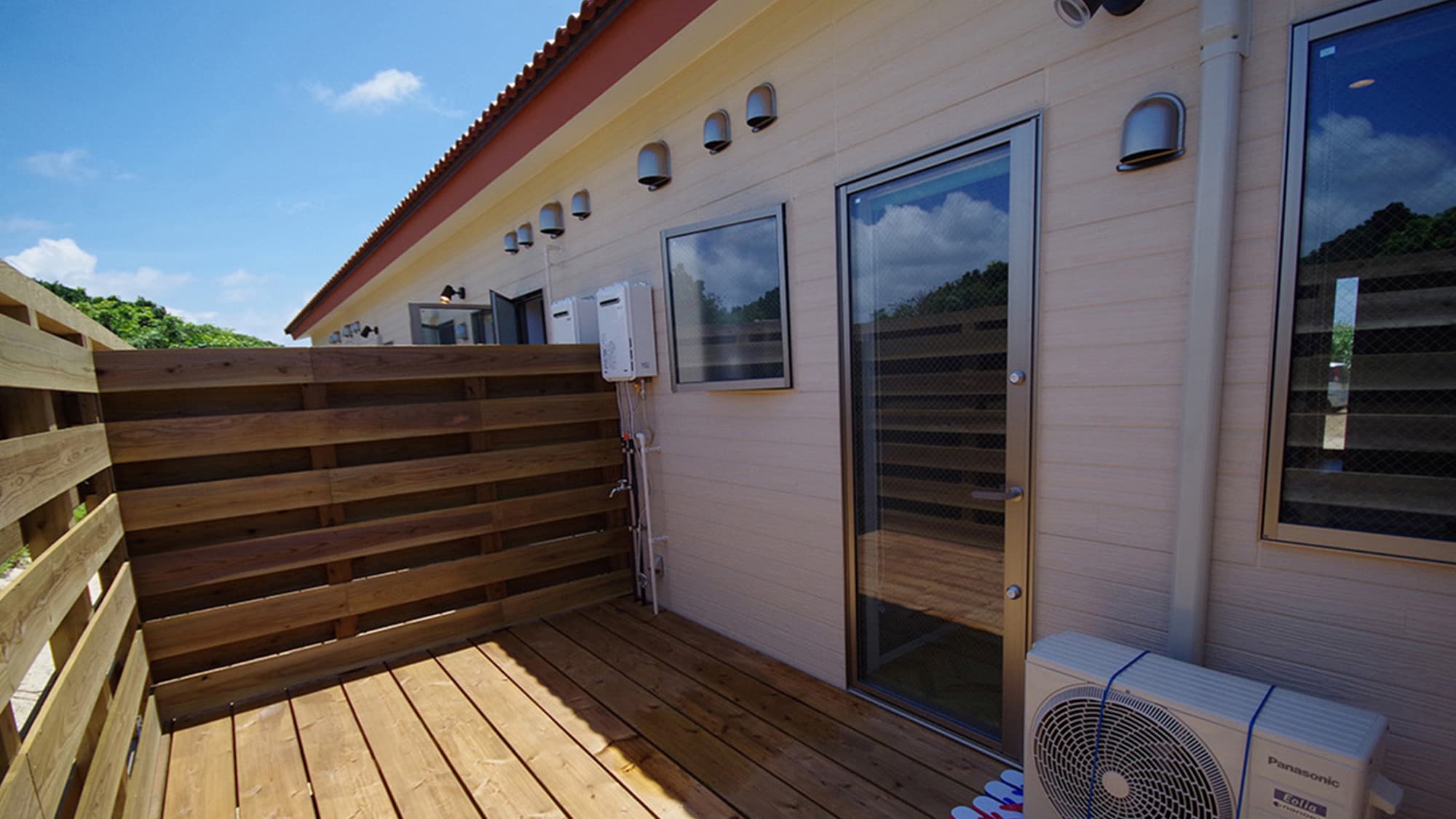 All rooms have terraces