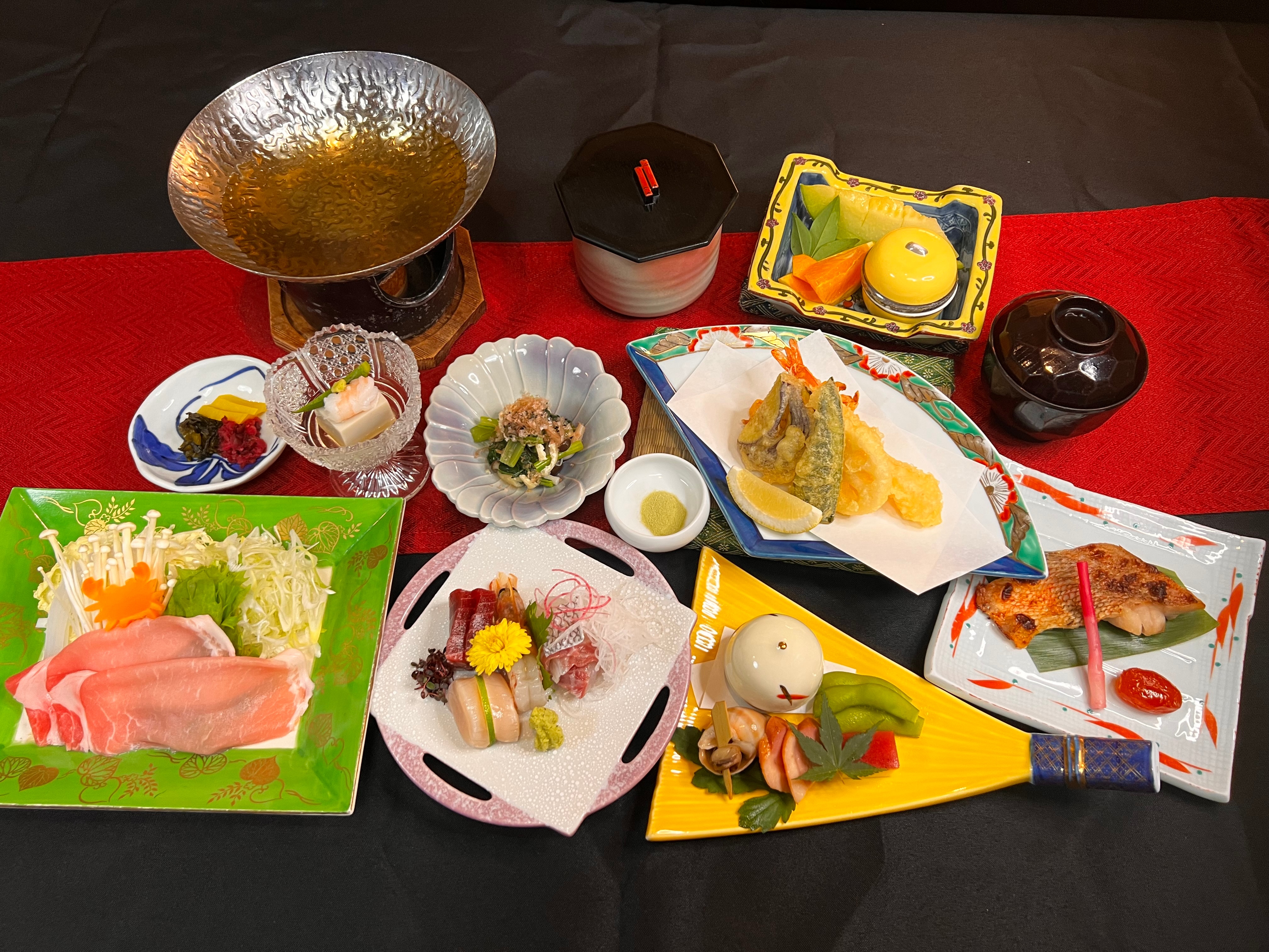 日式懷石料理標準套餐