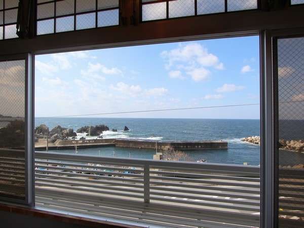 Sea of Japan seen from the room