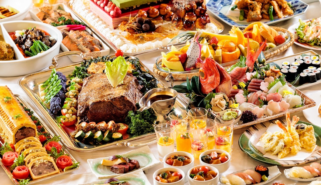 บุฟเฟ่ต์มื้อค่ำ♪