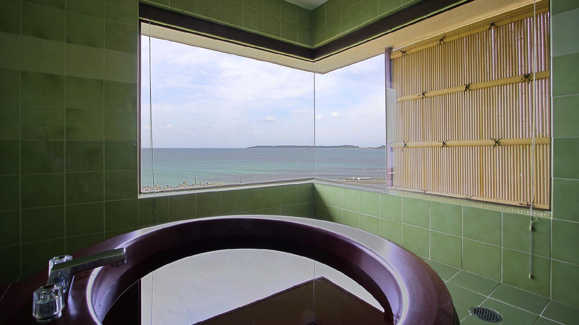 Family deluxe western style room view bath