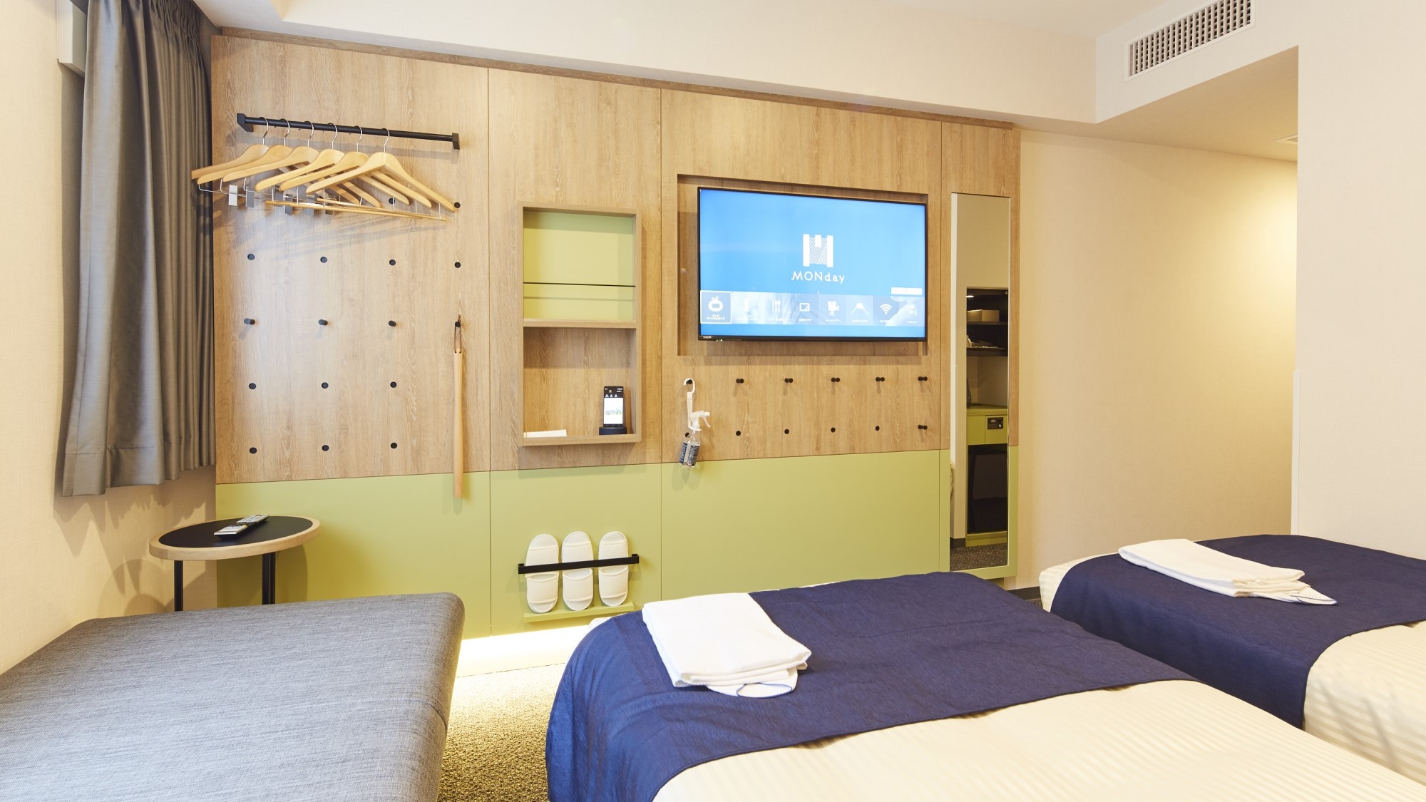 Deluxe twin (with sofa bed) 2 people