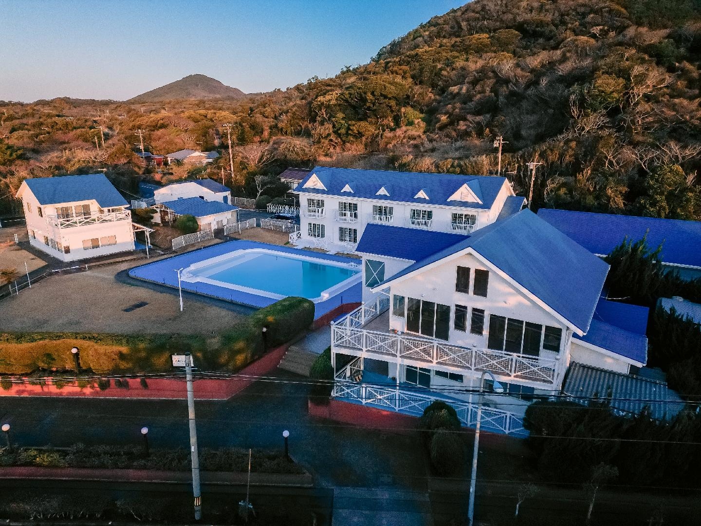 Exterior aerial shot