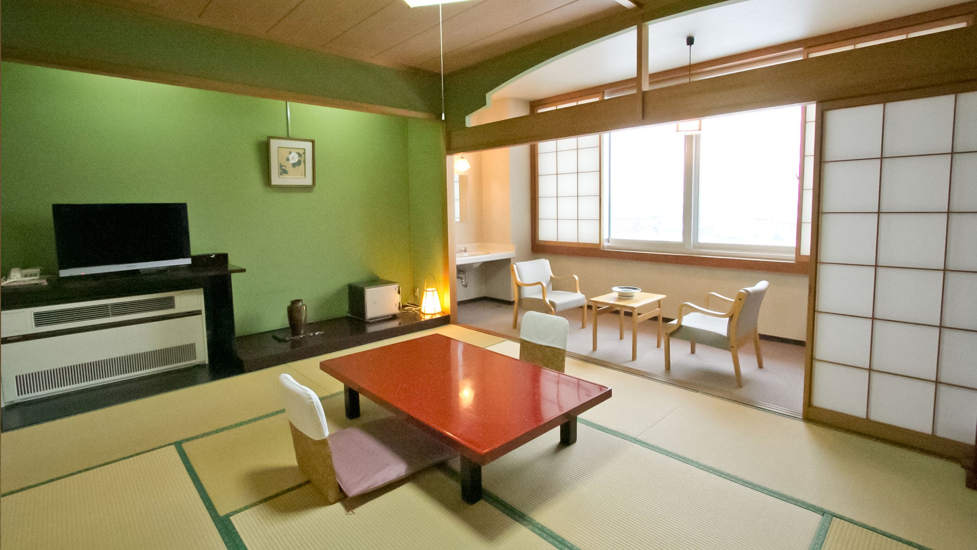 [Room with hot spring] Japanese-style room 10 tatami mats (with private bath / toilet)