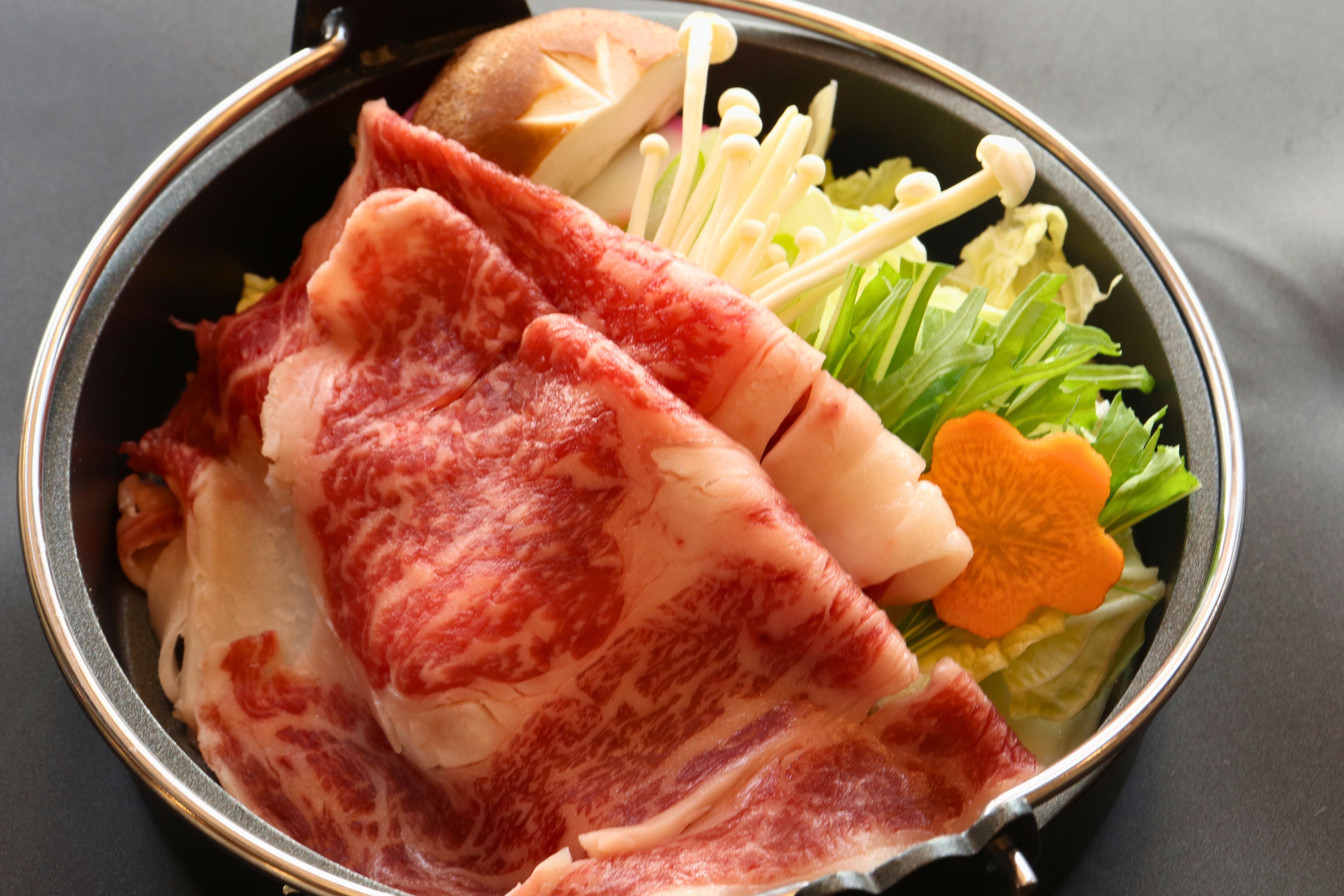 Sukiyaki daging sapi Joshu