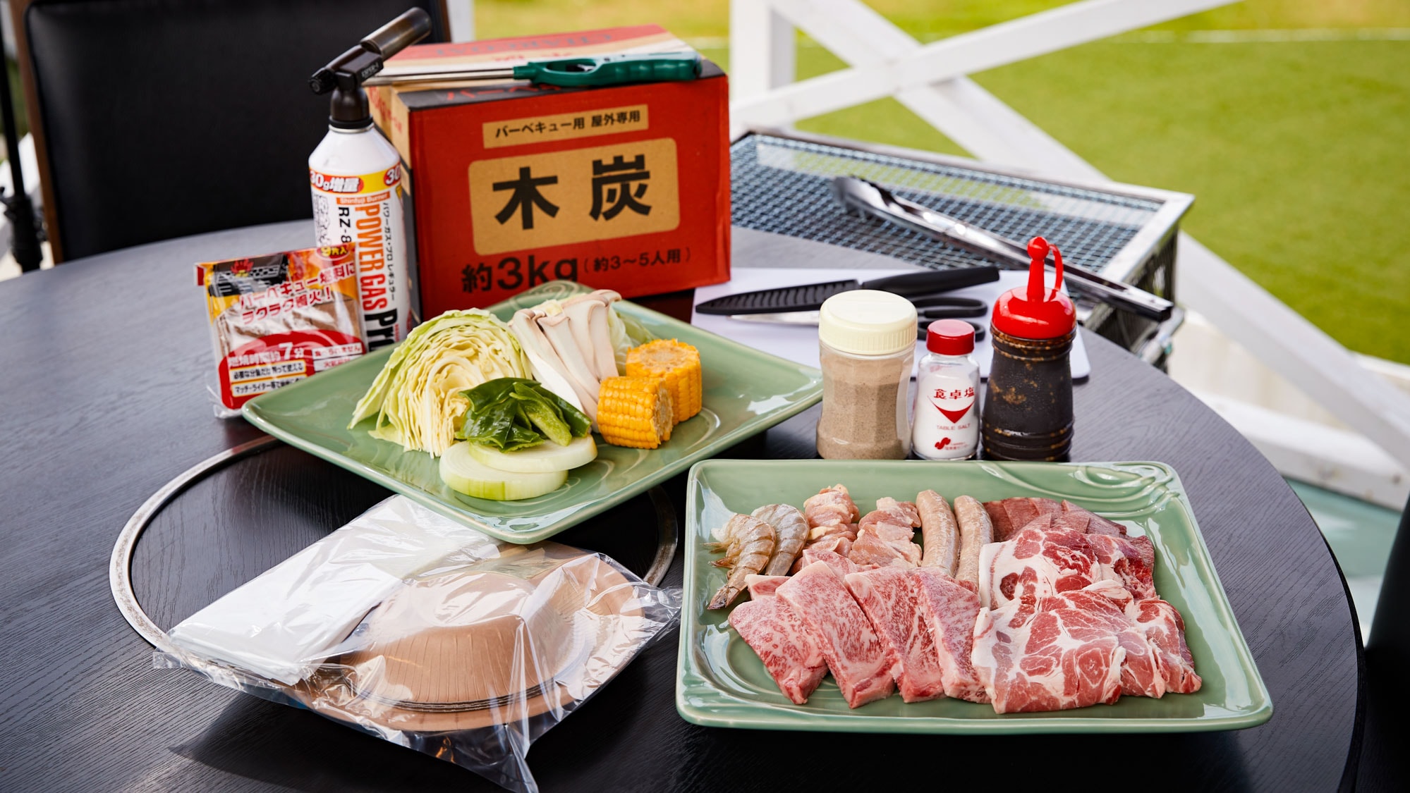 BBQ 세트 ~ 얀 바루의 고기 능숙 플랜 ~ (2 인분)