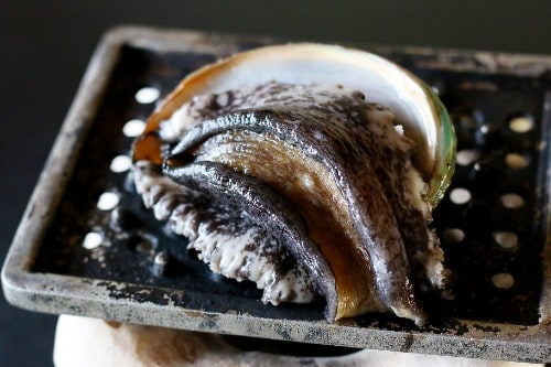 [Dancing Grilled Abalone]