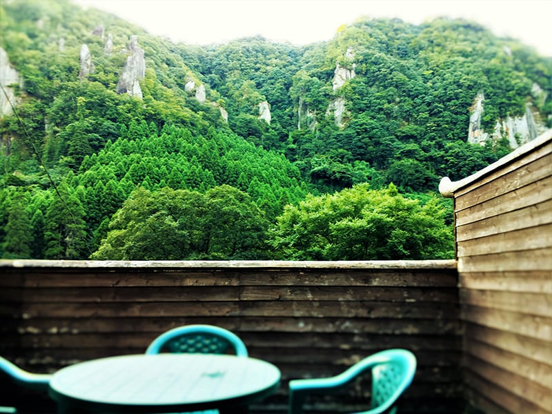 The view from the bath