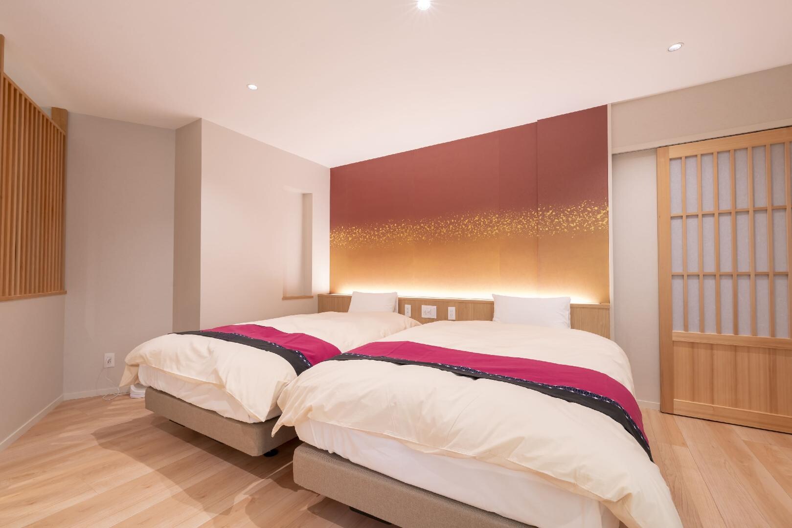 [Shinano-tei/Mizunooto] Twin room with bath at the world-famous hot spring "Shinyu"