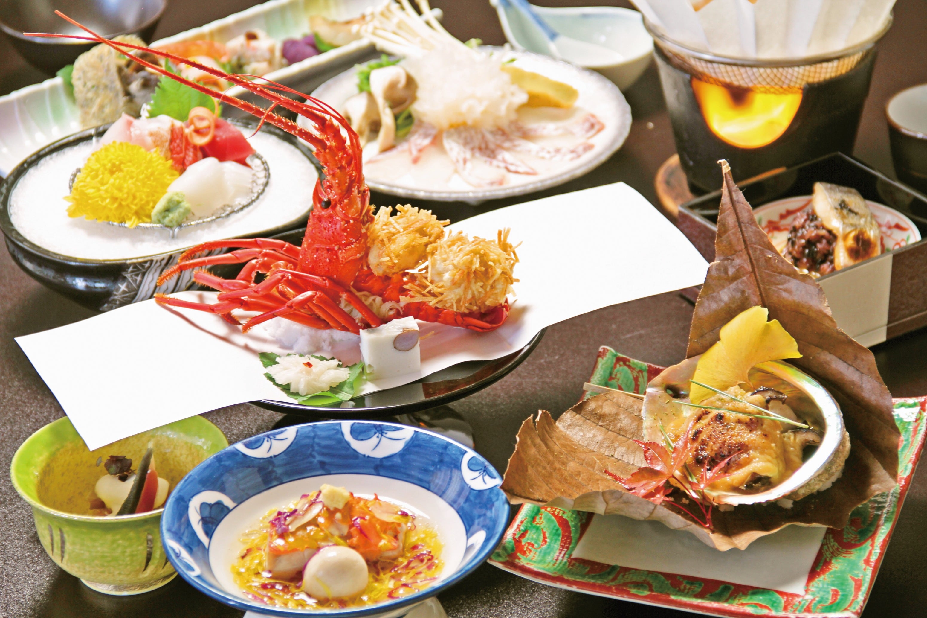 [Seasonal Kaiseki] The bounty of the Izu coastal waters, prepared with the skill of a master chef (one dinner example)